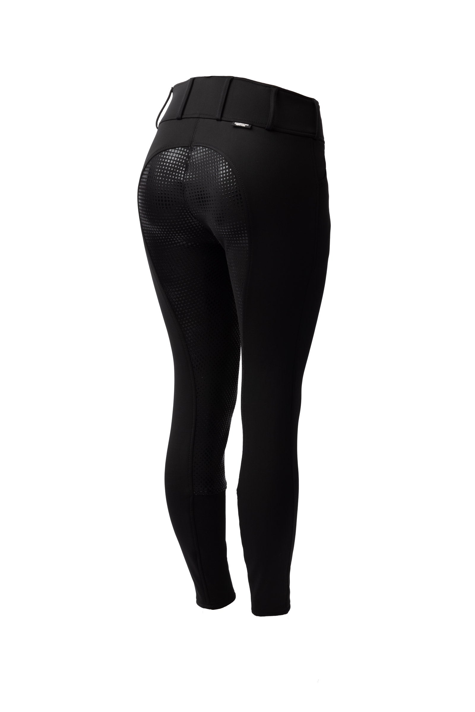 Horze Grand Prix Thermo Softshell -naisten silikonipainatetut kokopaikkaiset ratsastushousut Womens Breeches
