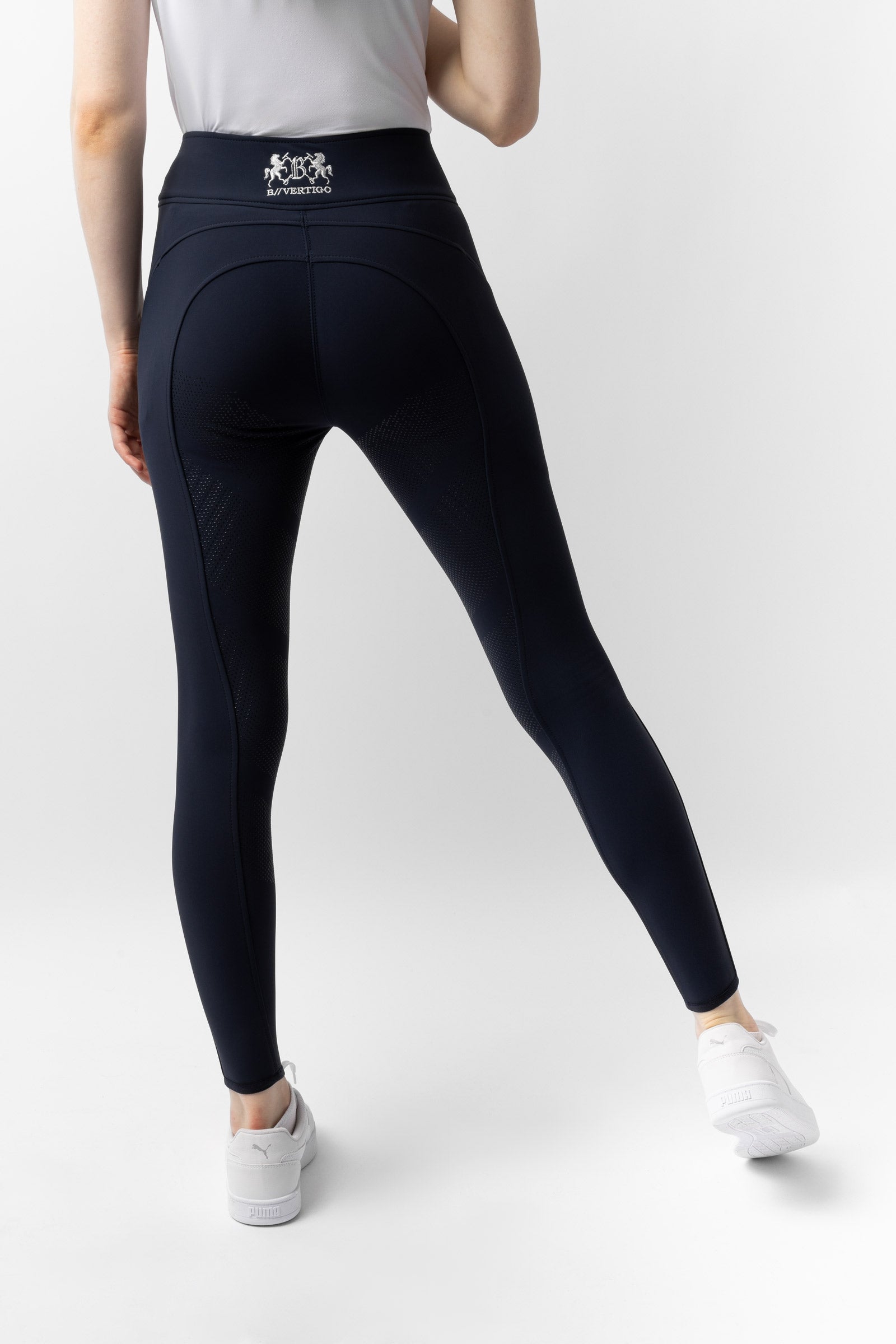 B Vertigo Justine Thermo Silicone Full Seat Breeches for Women Womens Breeches