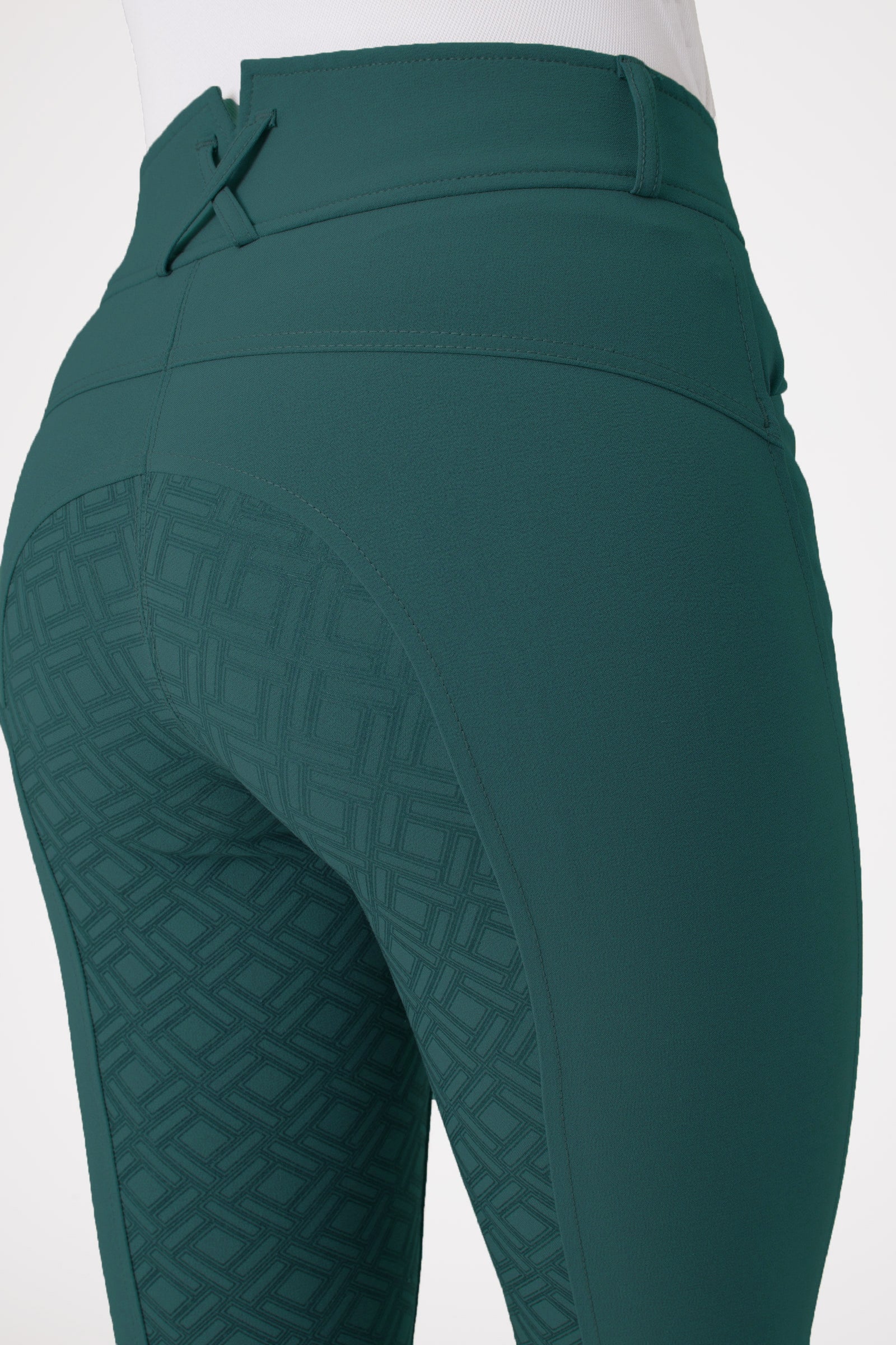 Horze Women's High Waist Breeches with Silicone Full Grip Womens Breeches