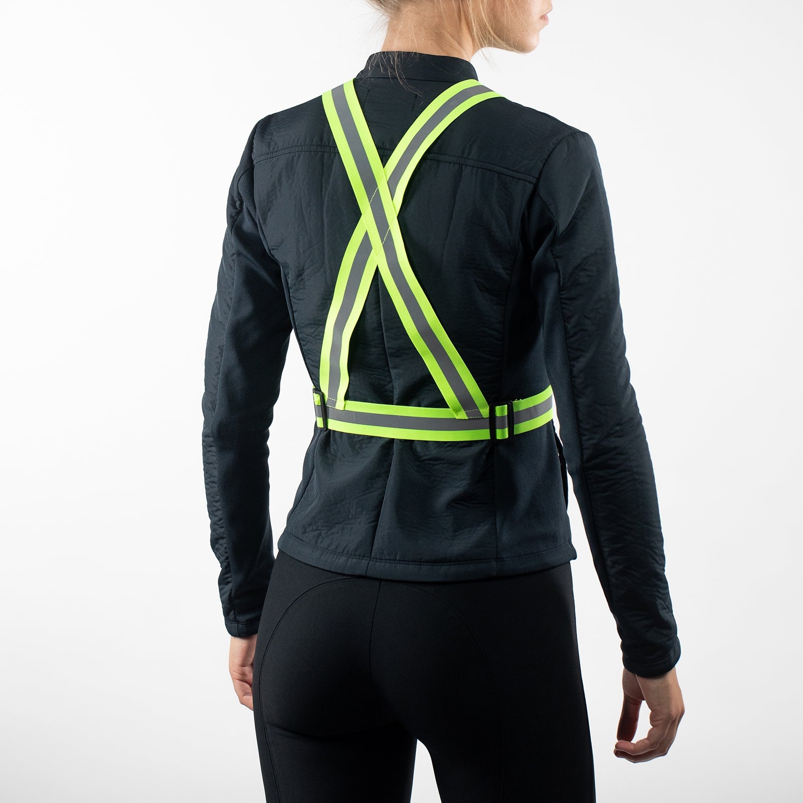 Horze Adjustable Reflective Stripe Riding Vest Reflective