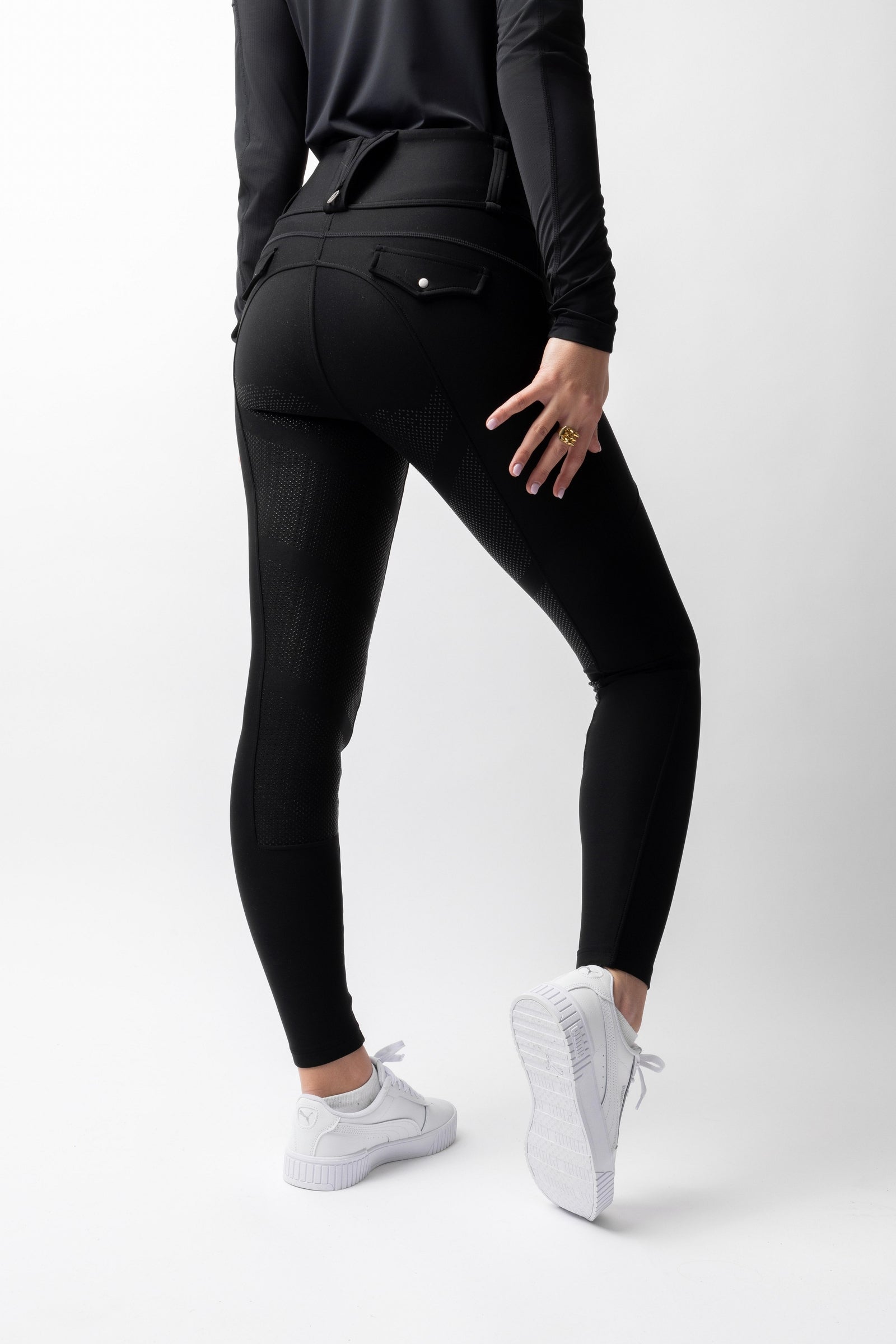 B Vertigo Chiara Kokopaikkaiset ratsastushousut kompressiolla ja hybridimallilla Womens Breeches