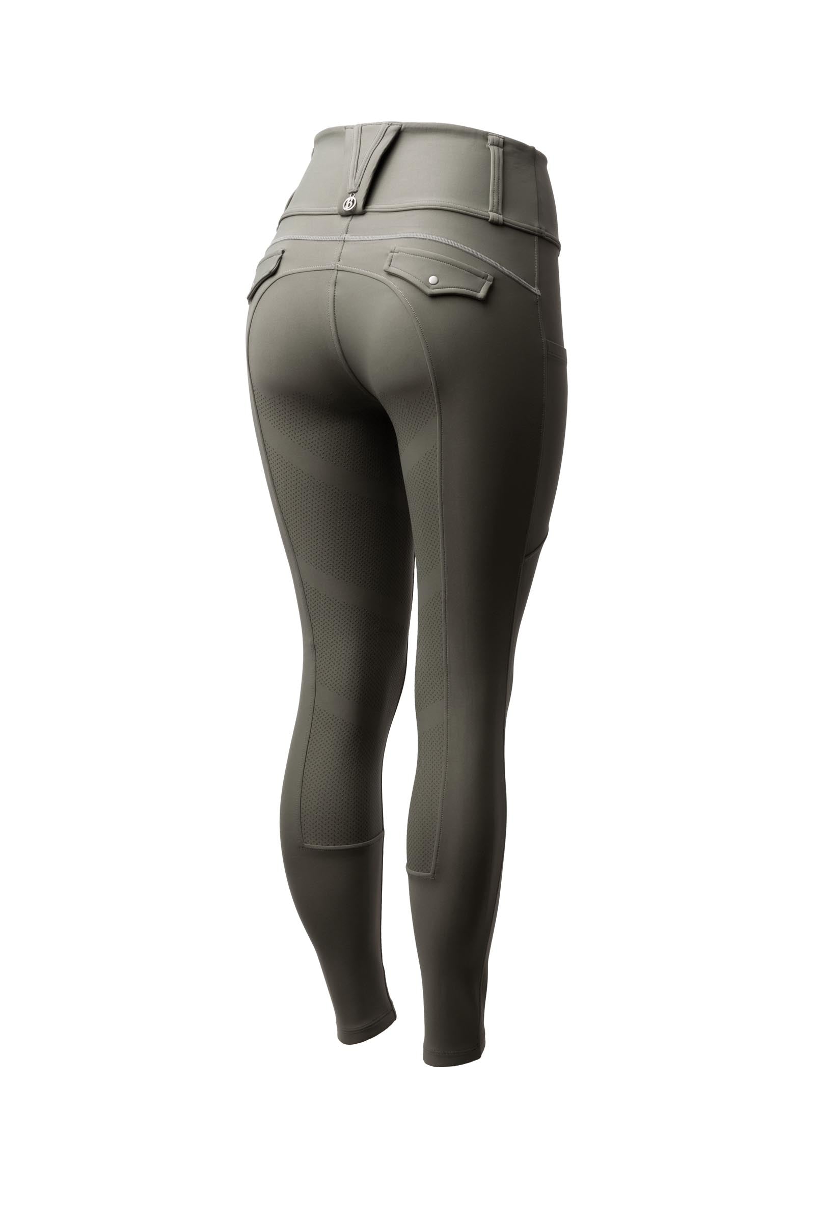 B Vertigo Chiara Women's Compression Hybrid Breeches With Full Grip Womens Breeches