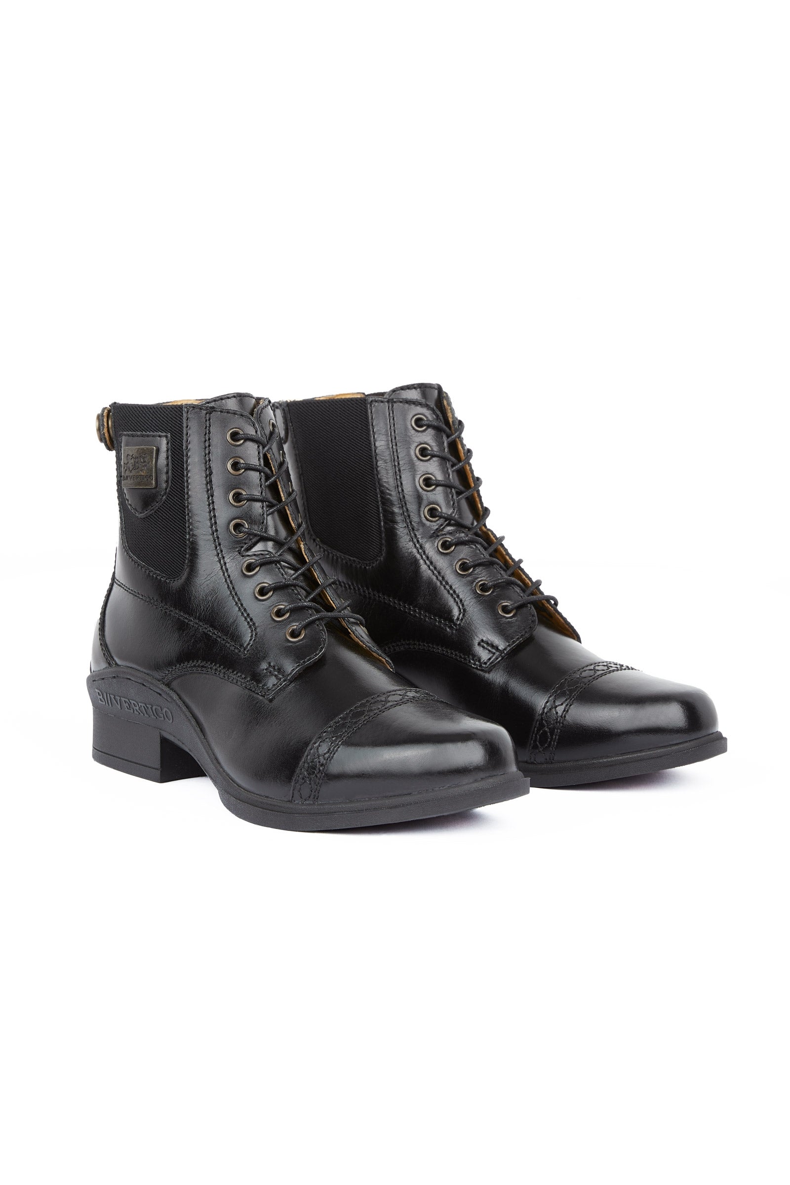 B Vertigo Jupiter naisten nahkajodhpurit nauhoilla Ratsastussaappaat, -kengät & chapsit