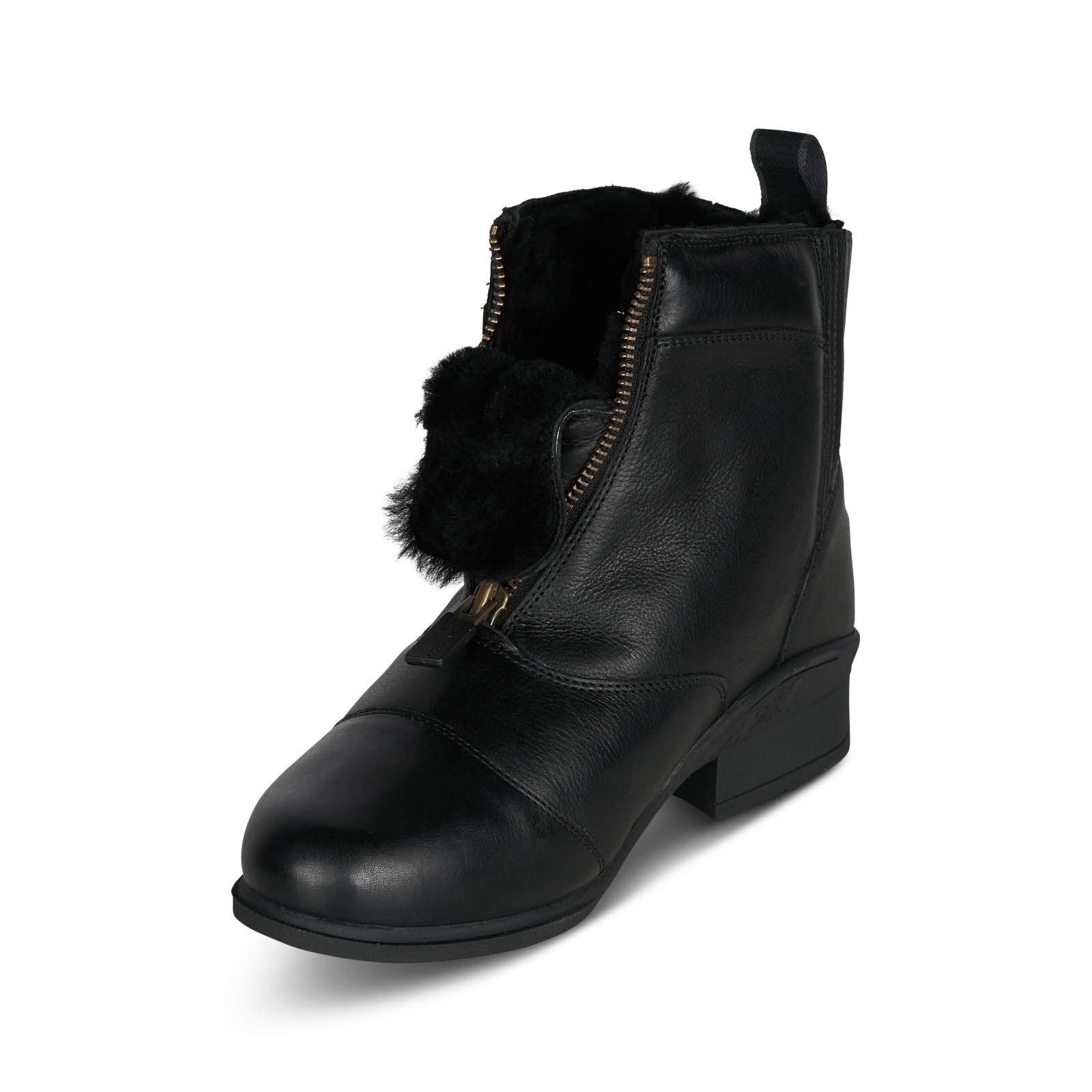 B Vertigo Mercury Women's Winter Jodhpur Boots with Lamb Fur Lining Riding Boots & Riding Shoes