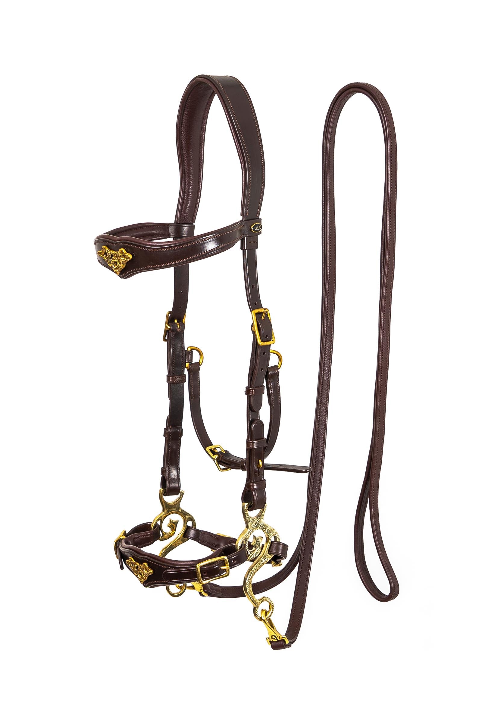 F.R.A. Freedom Riding Articles Imperial Hackamore Bridle With Reins (System 2) Bridles & Reins