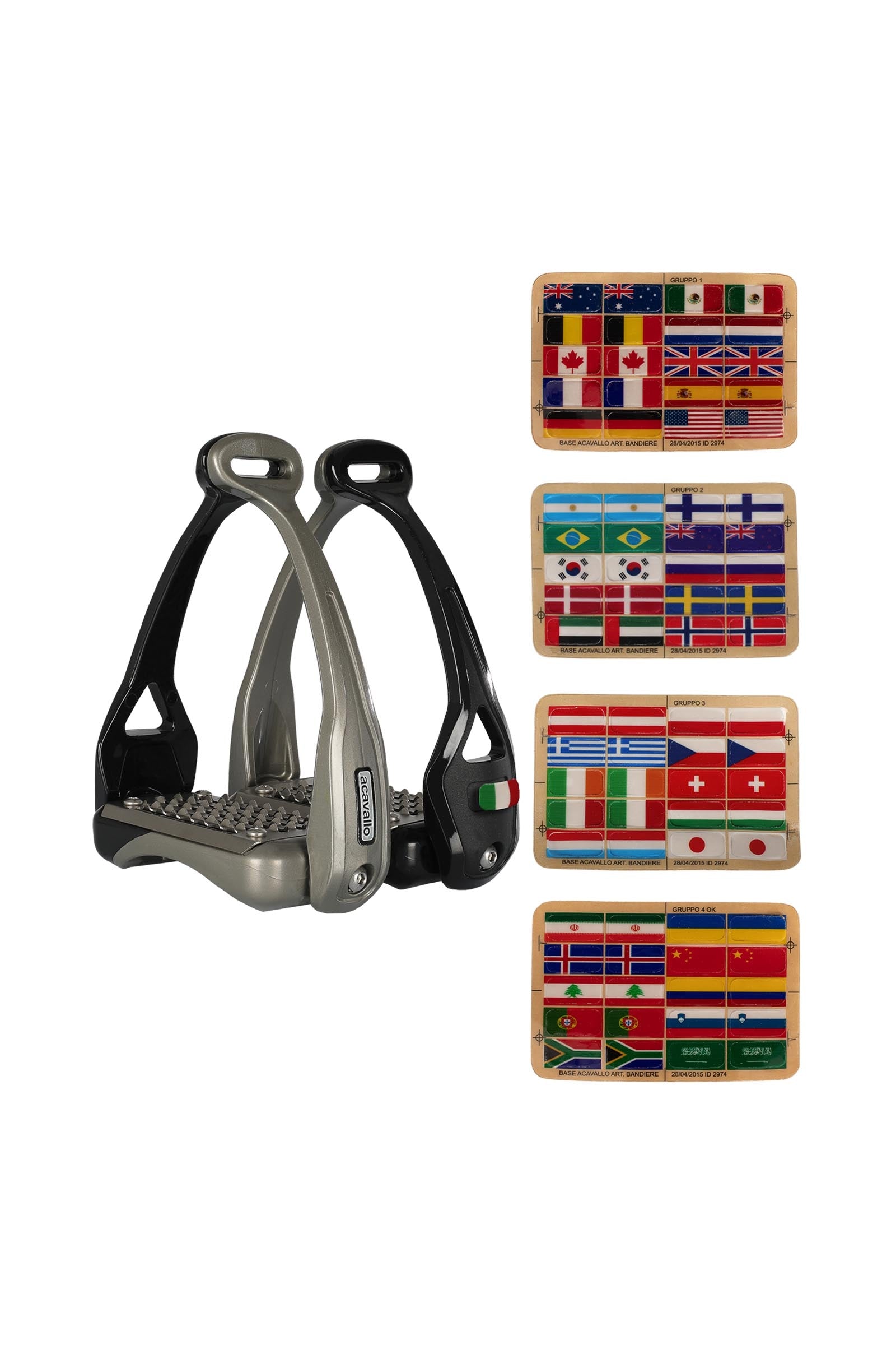 Acavallo Opera Stirrups Saddles, Girths & Stirrups