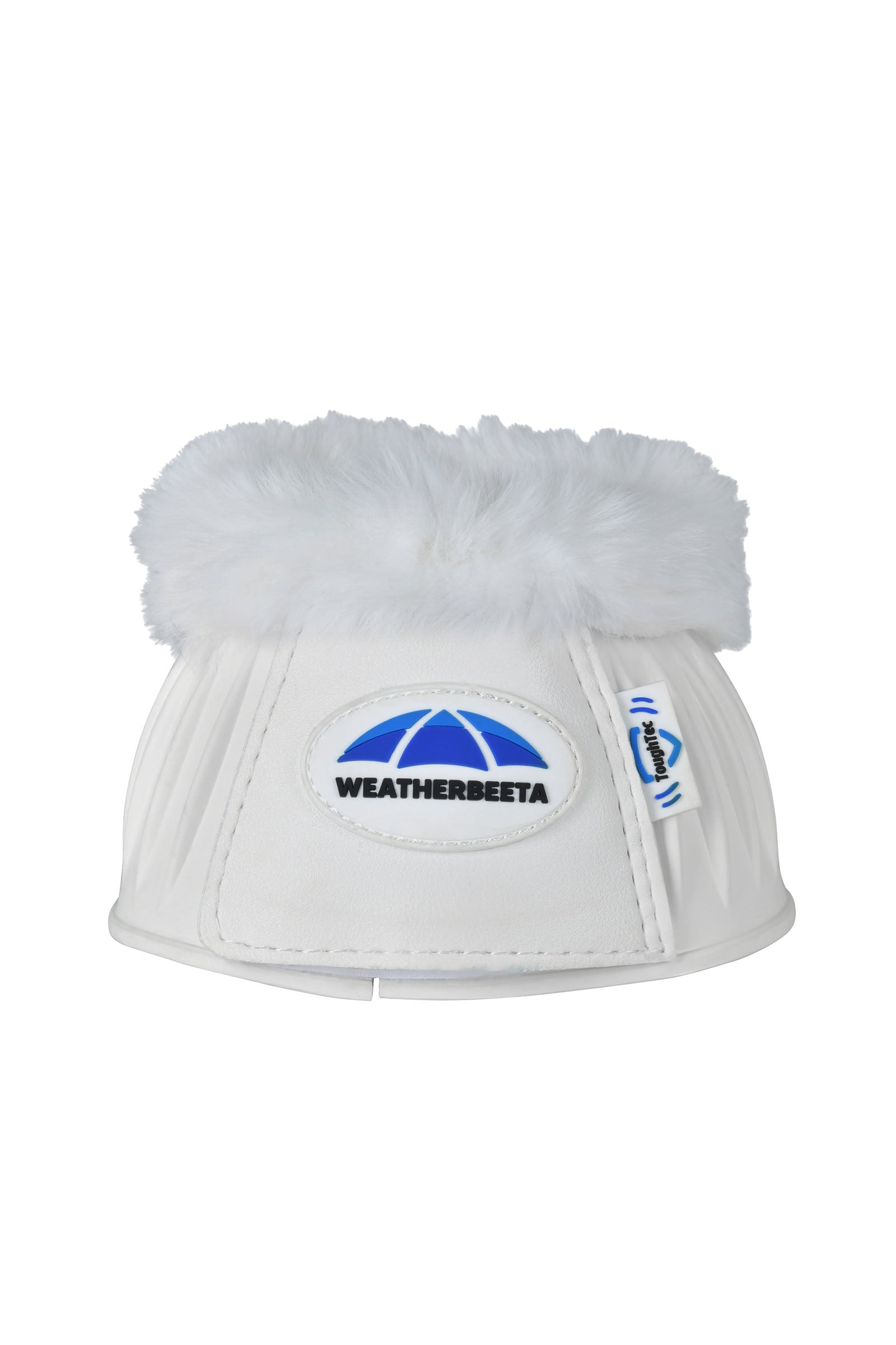 Weatherbeeta Tough-Tec Prime Fleece Trim Rubber Bell Boots Leg Protection & Hoof Protection for Horses
