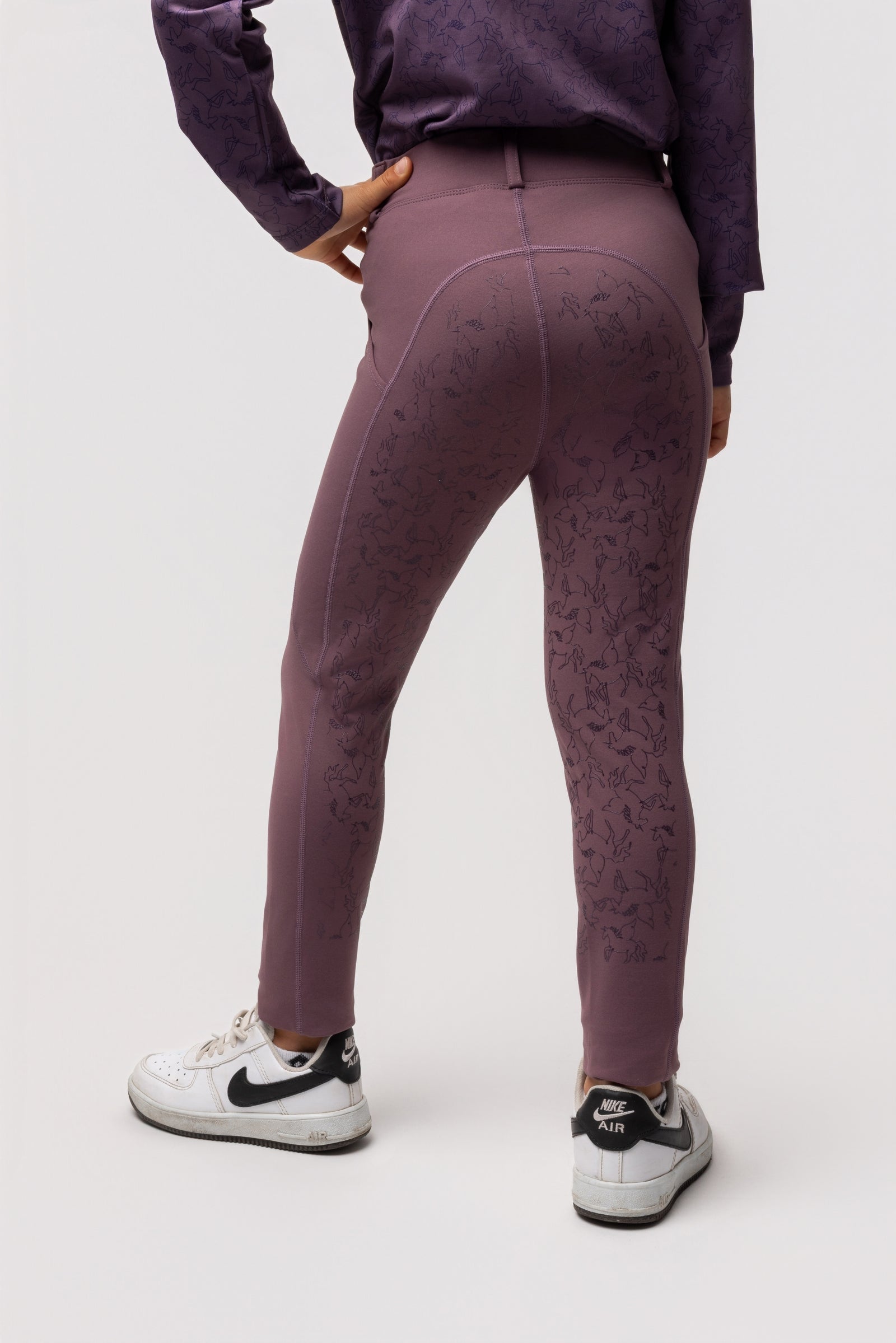 Horze Dea Kid´s Thermo Fullgrip Tights Kids Apparel