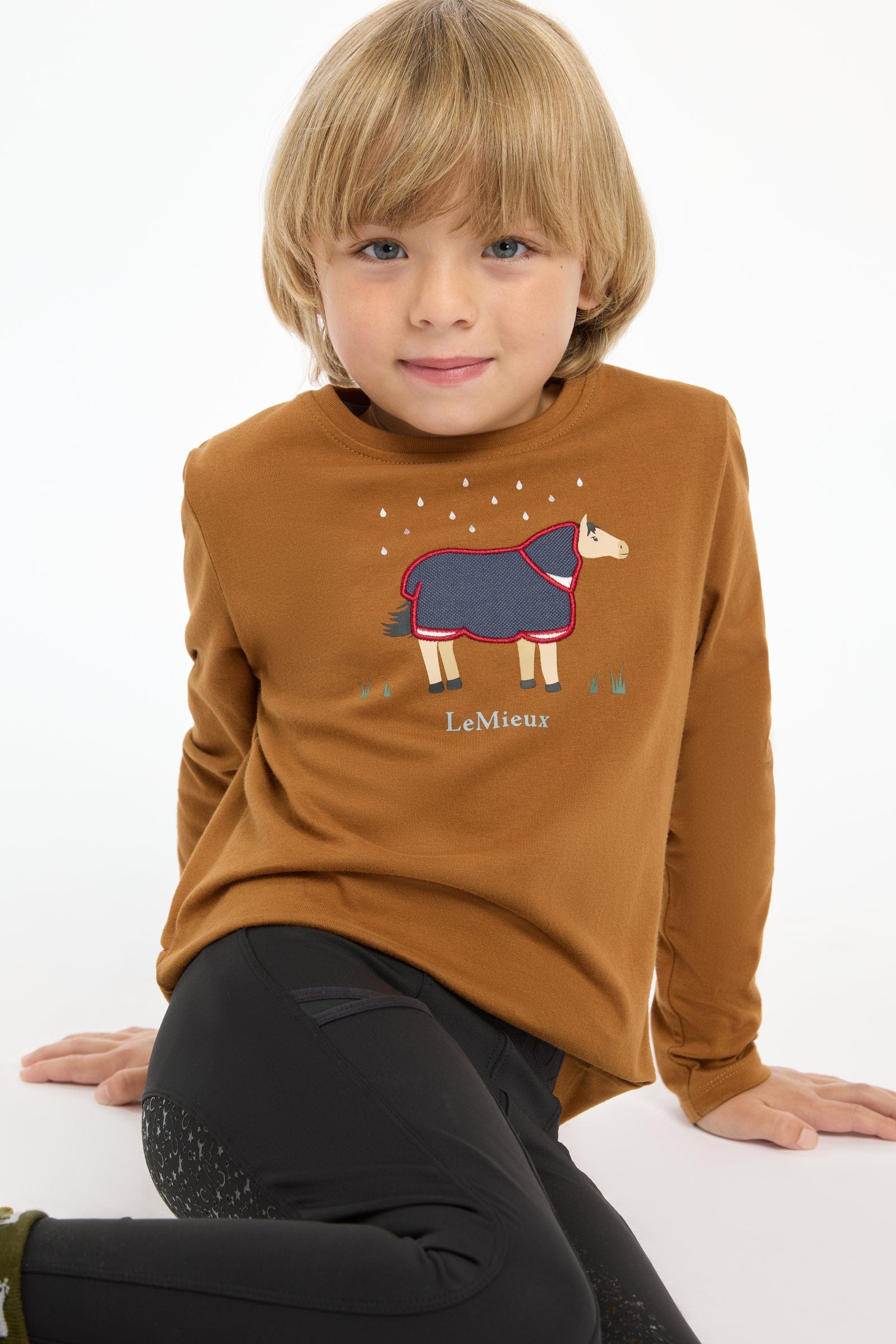 LeMieux Mini Jessie Long Sleeve Top Kids Apparel