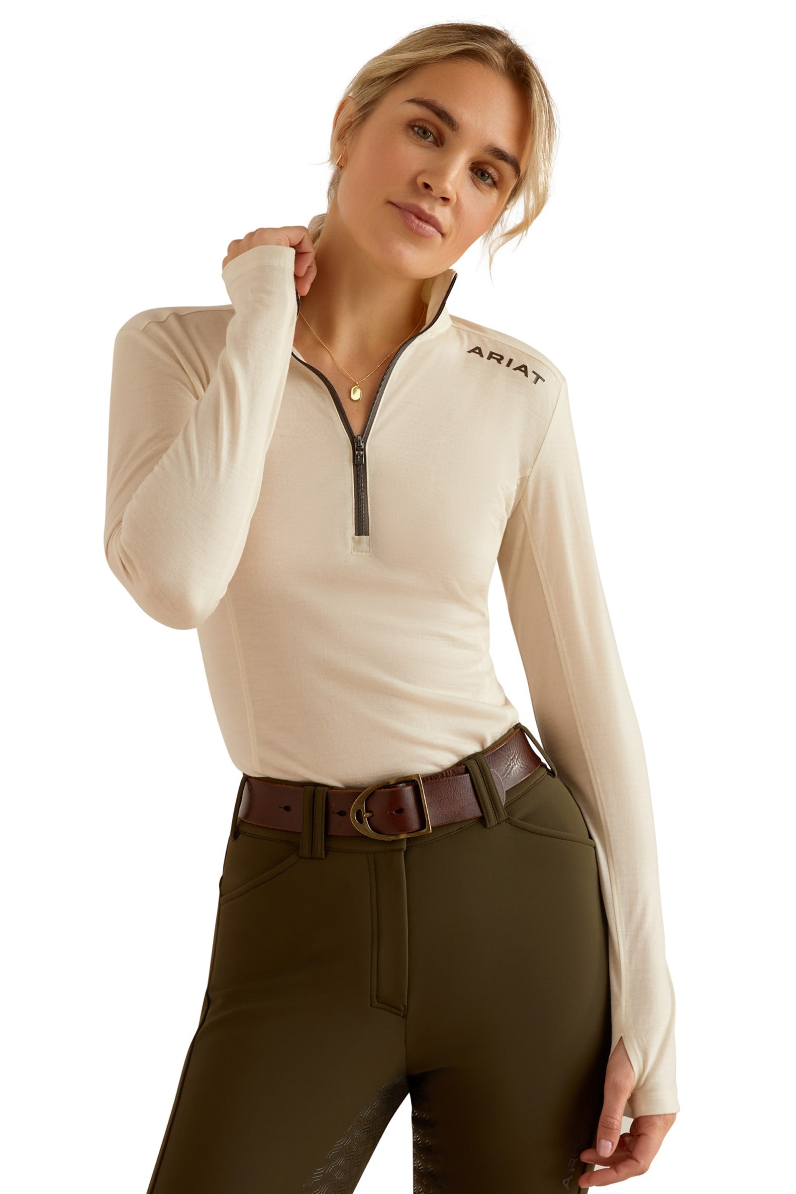 Ariat Cheviot Women´s 1/4 Zip Baselayer Shirt Naisten ratsastusvaatteet