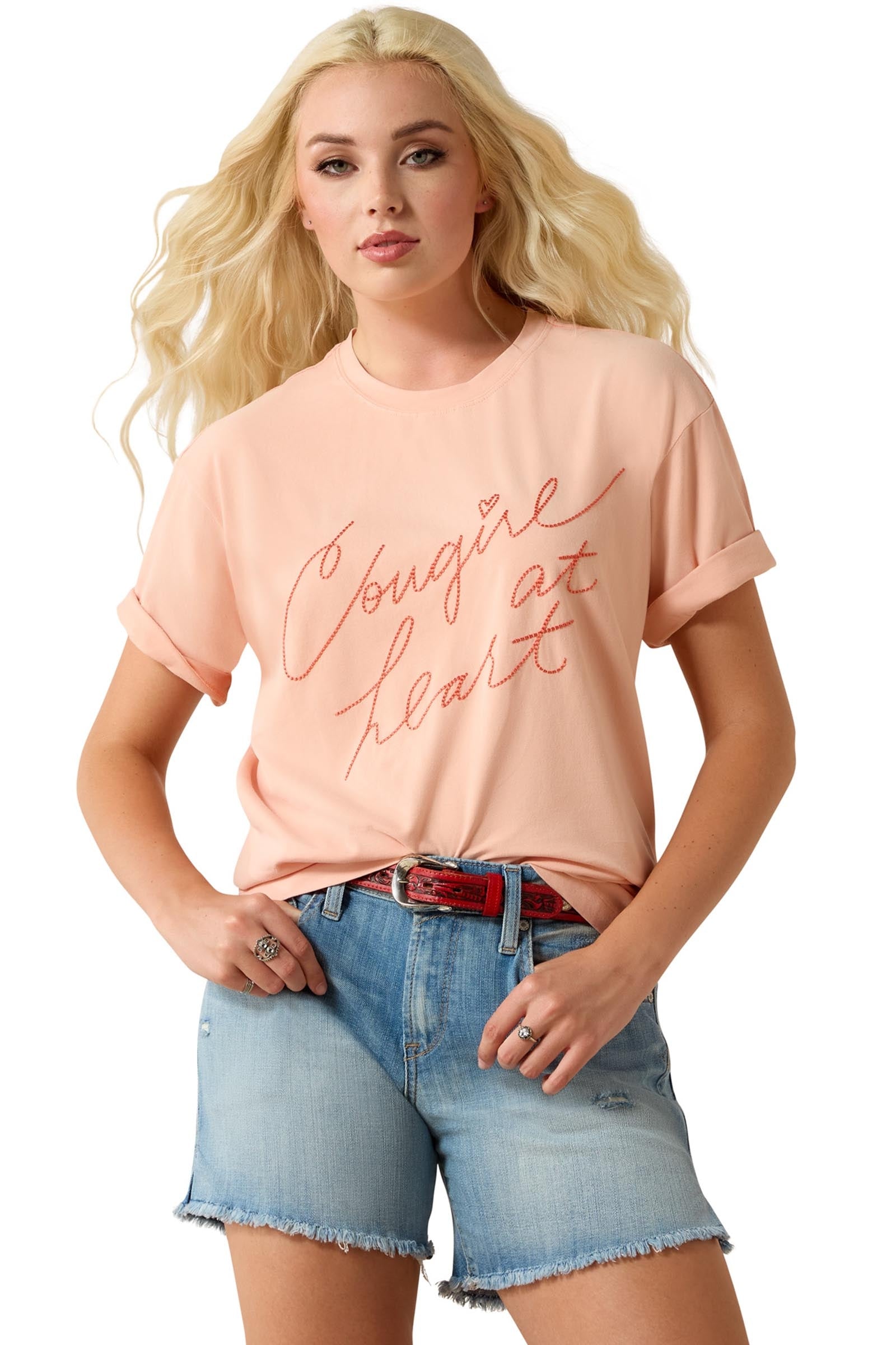 Ariat Women's Cowgirl at Heart T-Shirt Naisten ratsastusvaatteet