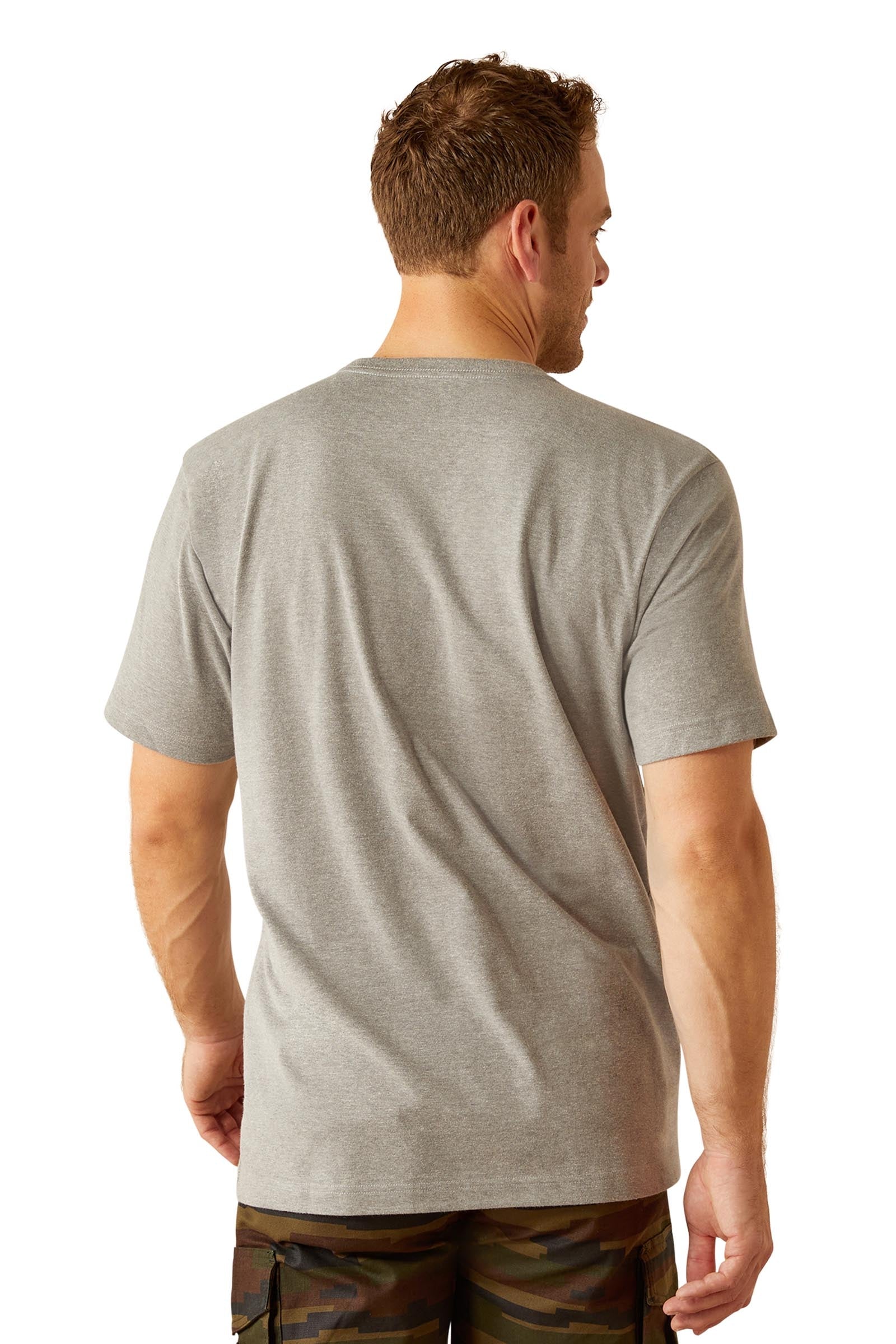 Ariat Rebar Cotton Strong Standard Men's T-Shirt Mens Riding Clothing