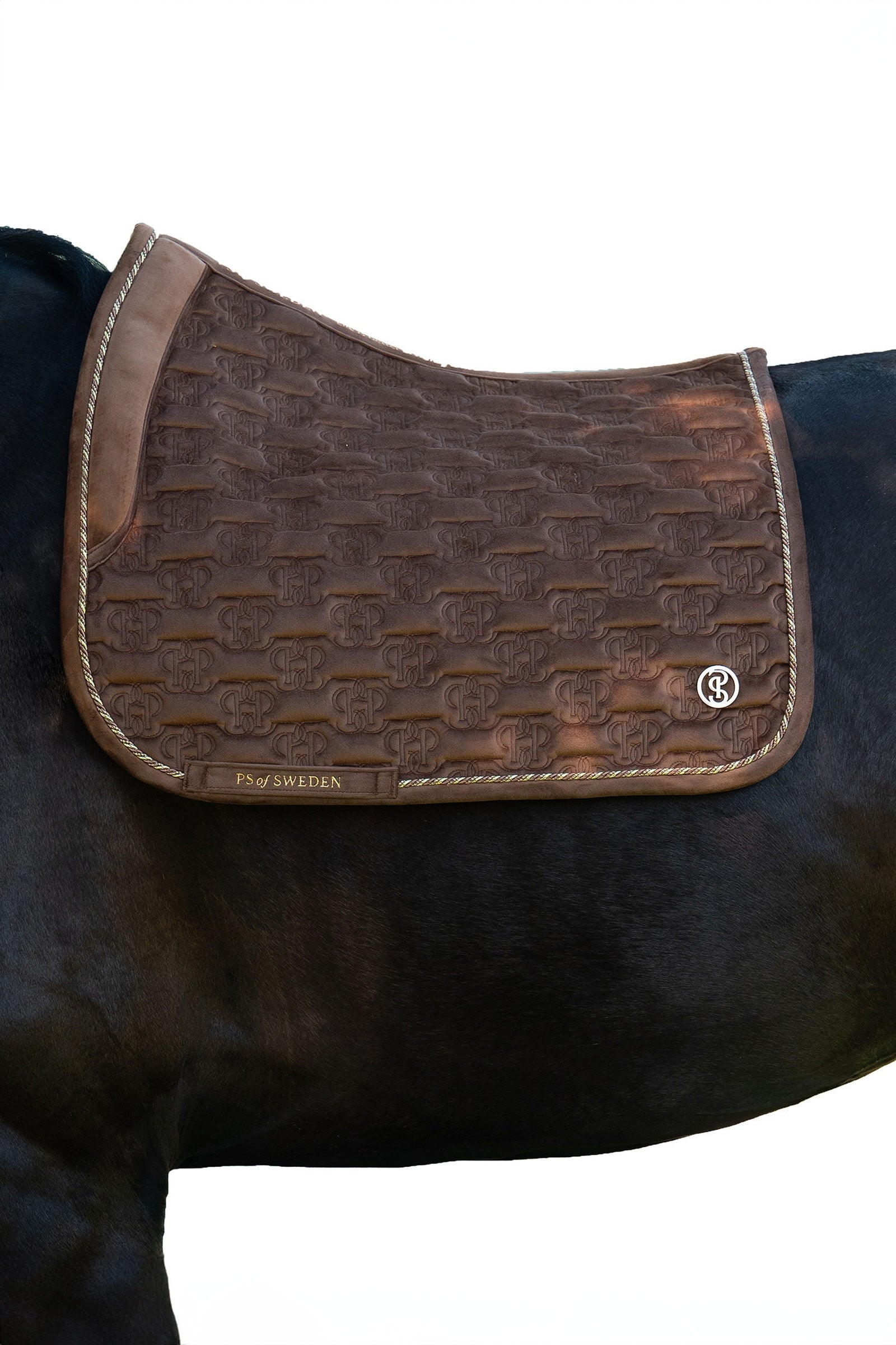 PS of Sweden Saddle Pad Velvet Monogram Dressage Saddle Pads