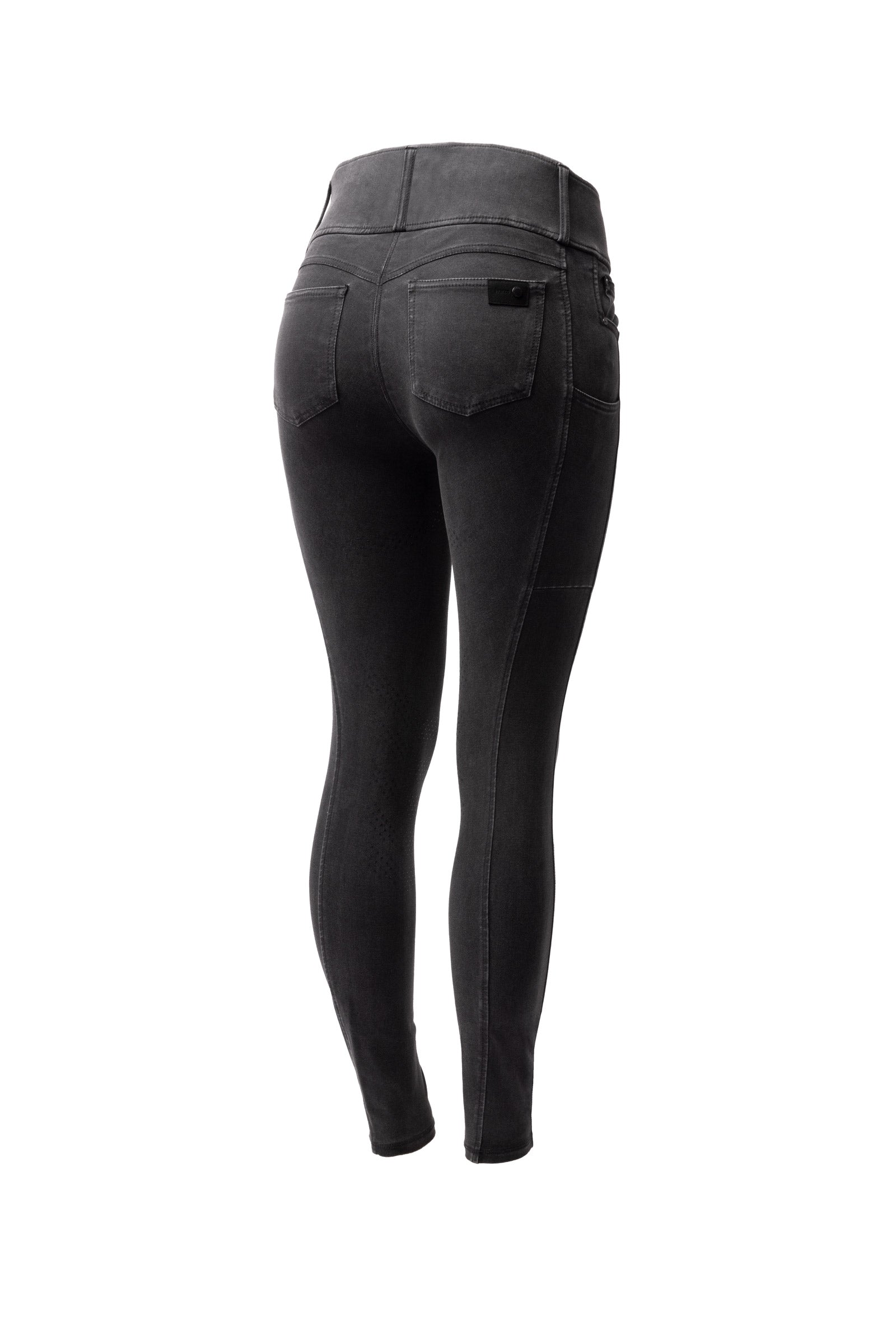 Horze Carolyn Women´s Denim Full Grip Breeches Womens Breeches