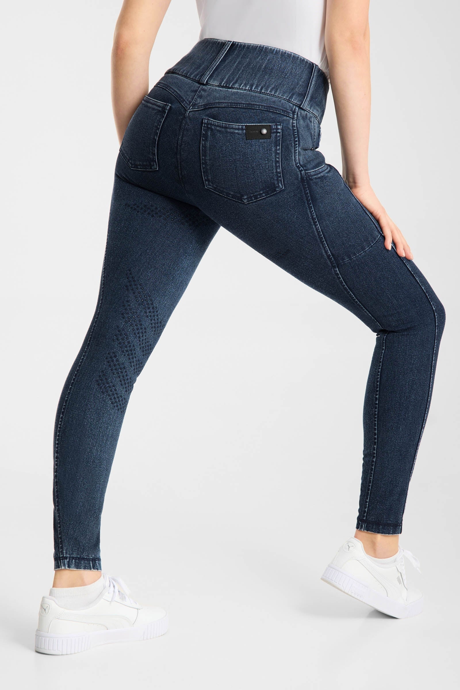 Horze Carolyn naisten denim ratsastushousut kokopaikalla Womens Breeches