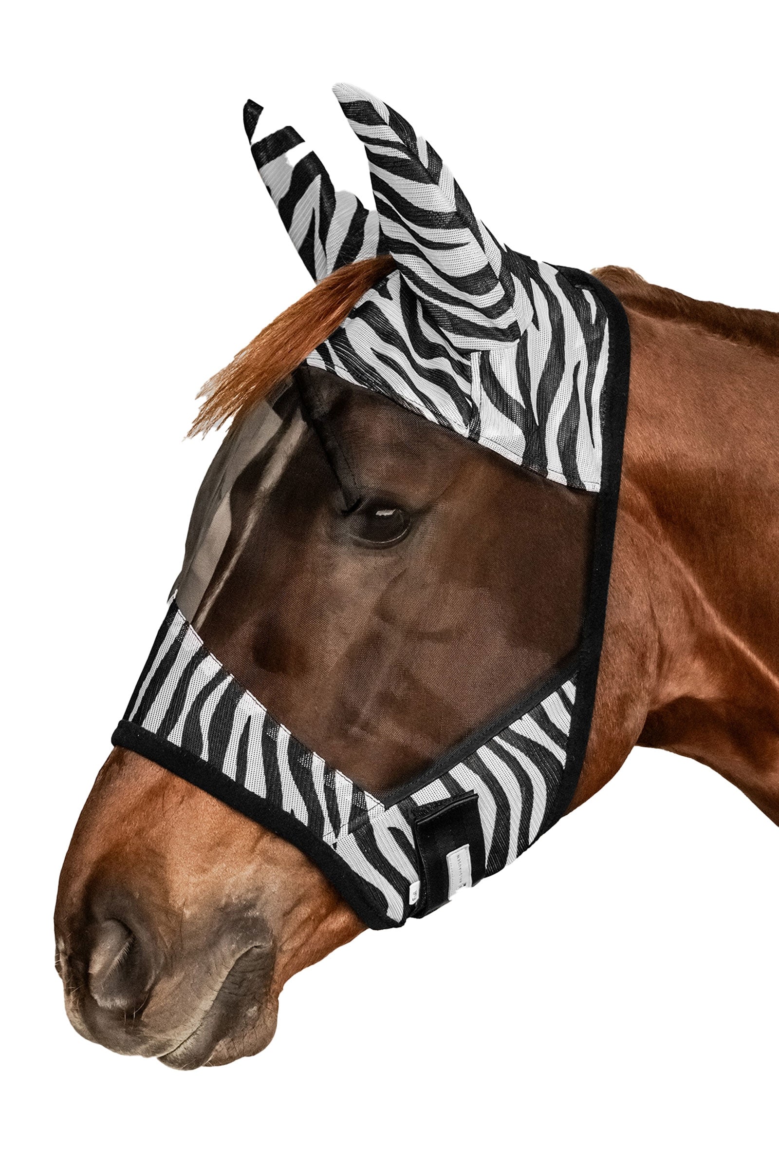 Waldhausen Zebra Fly Mask Antifly Protection for Horses
