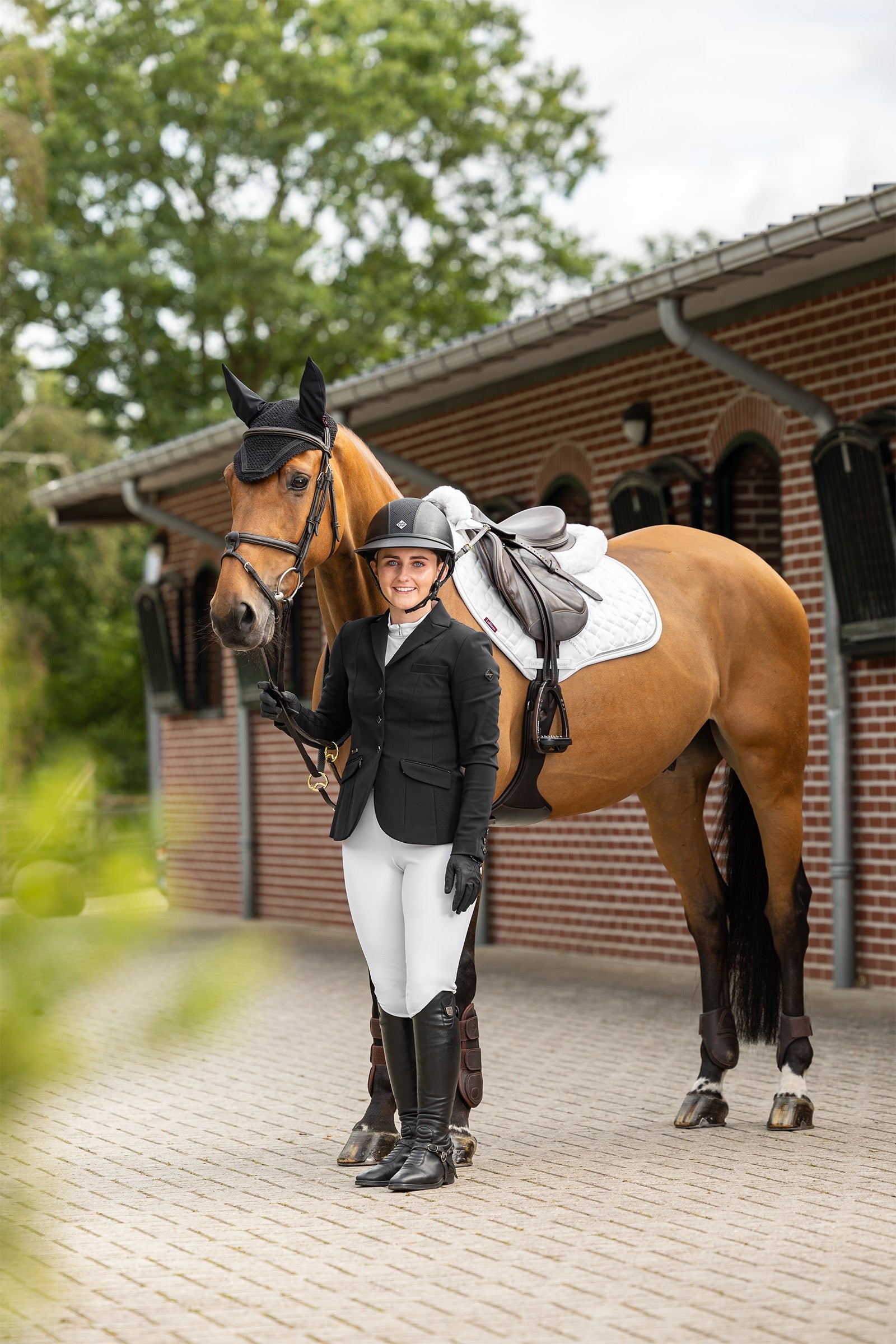 LeMieux Crystal Suede CC Pad Saddle Pads
