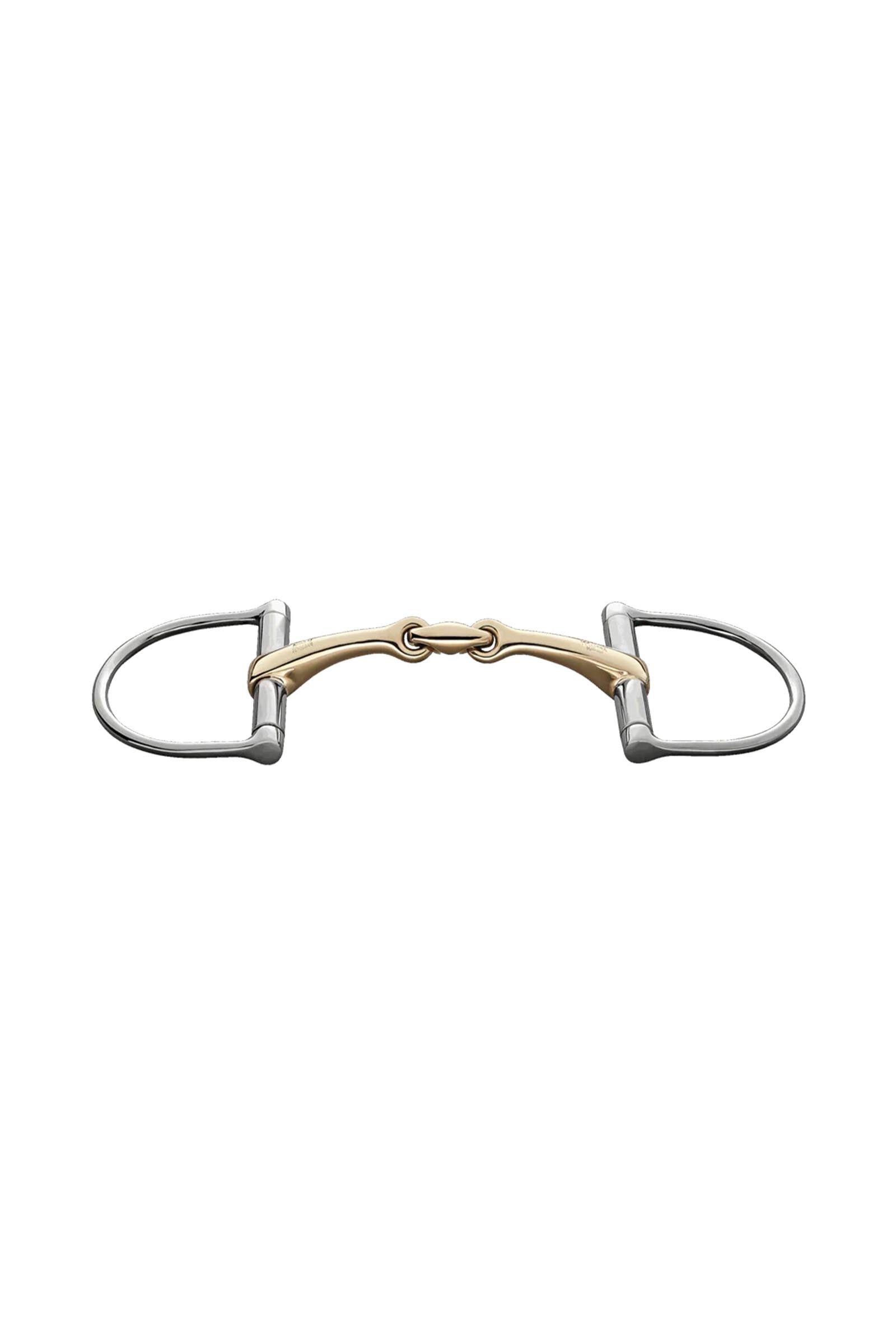 Sprenger Dynamic RS D-Ring Snaffle Bit, Double Jt. 14mm, Sensogan Horse Bits