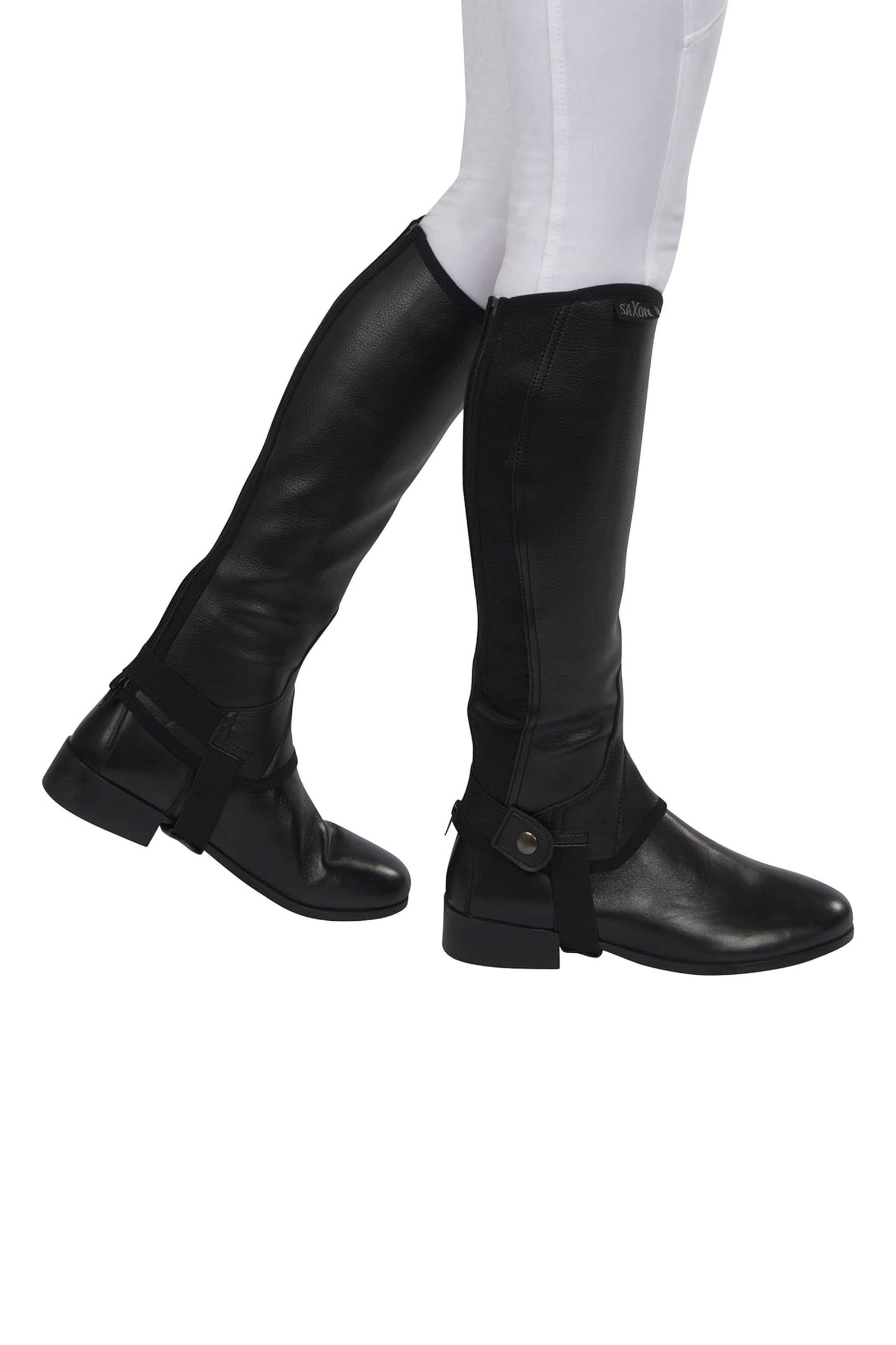 Saxon Equileather Half Chaps, Adult Ratsastussaappaat, -kengät & chapsit