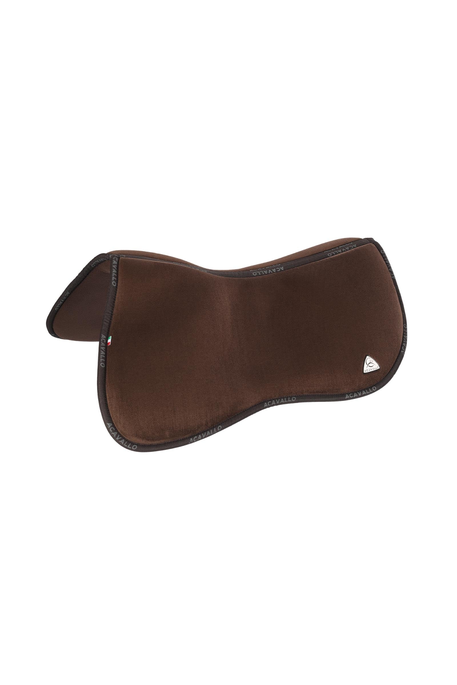 Acavallo Memory Foam Klassinen Puolialusta Mokkanahka Takakorotus Satulahuovat