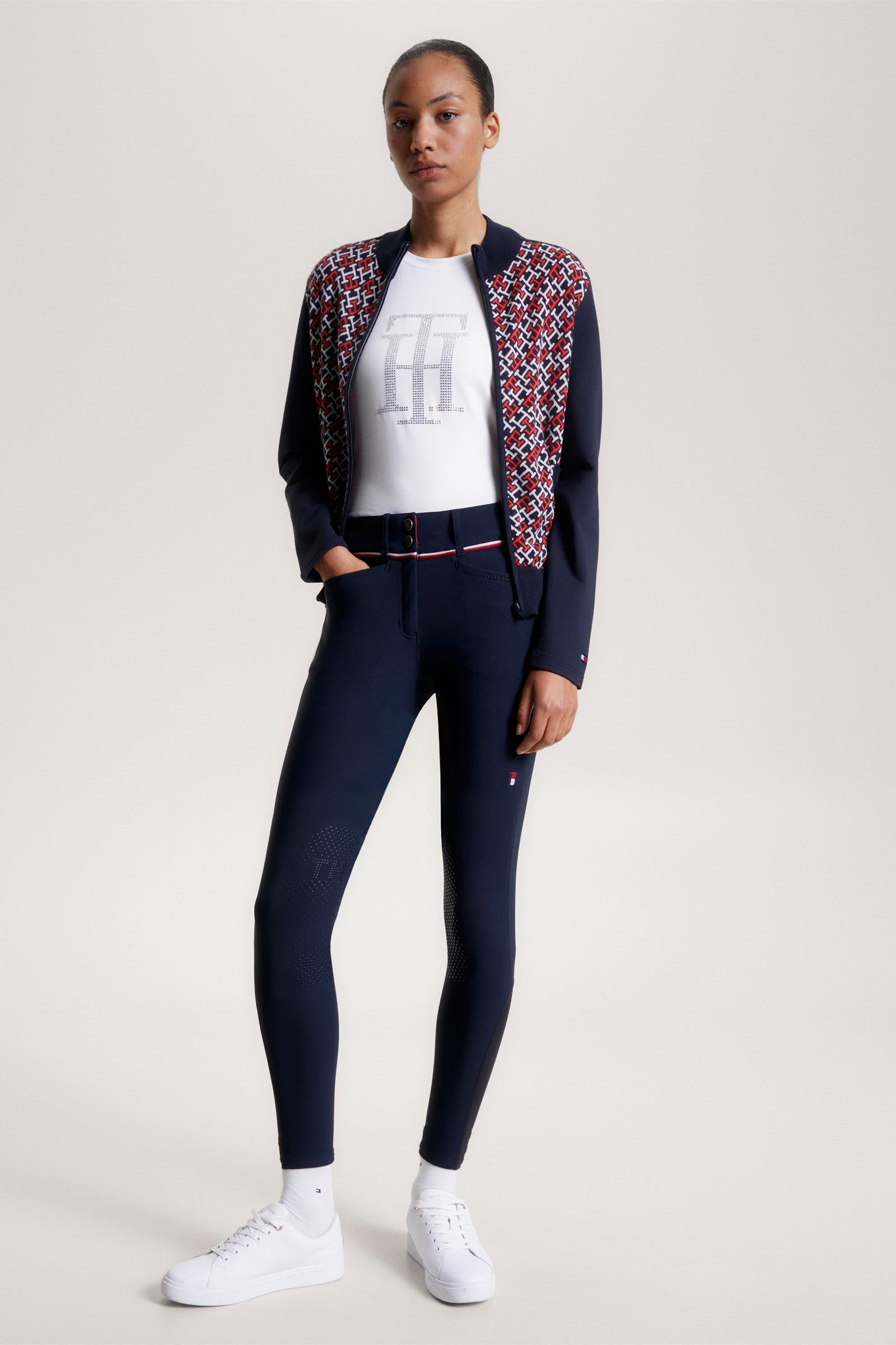 Tommy Hilfiger Equestrian Geneva All-Year Knee Grip Breeches Womens Breeches