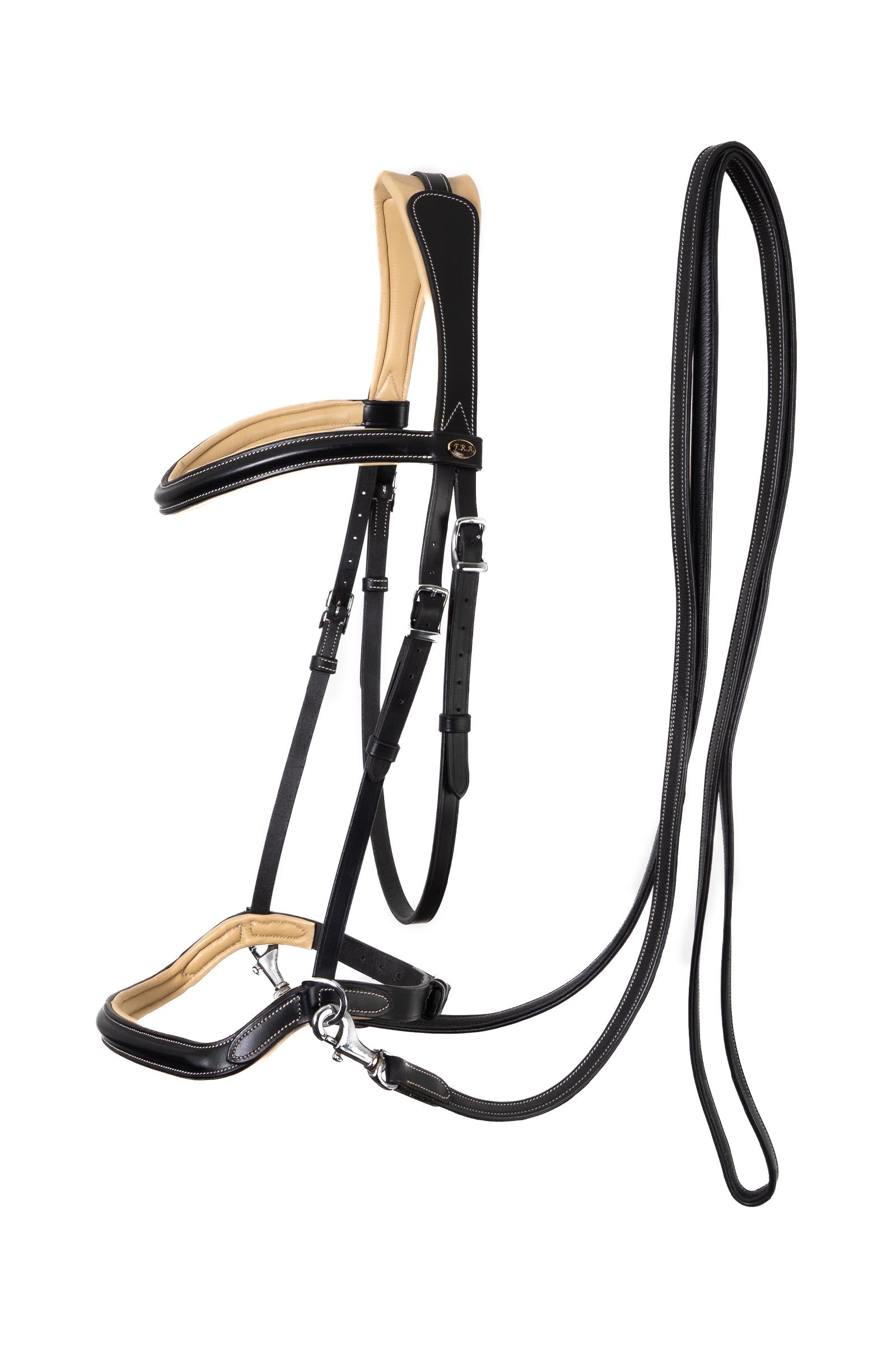 F.R.A. Freedom Riding Articles Sidepull Kiona with Reins Suitset & Ohjat