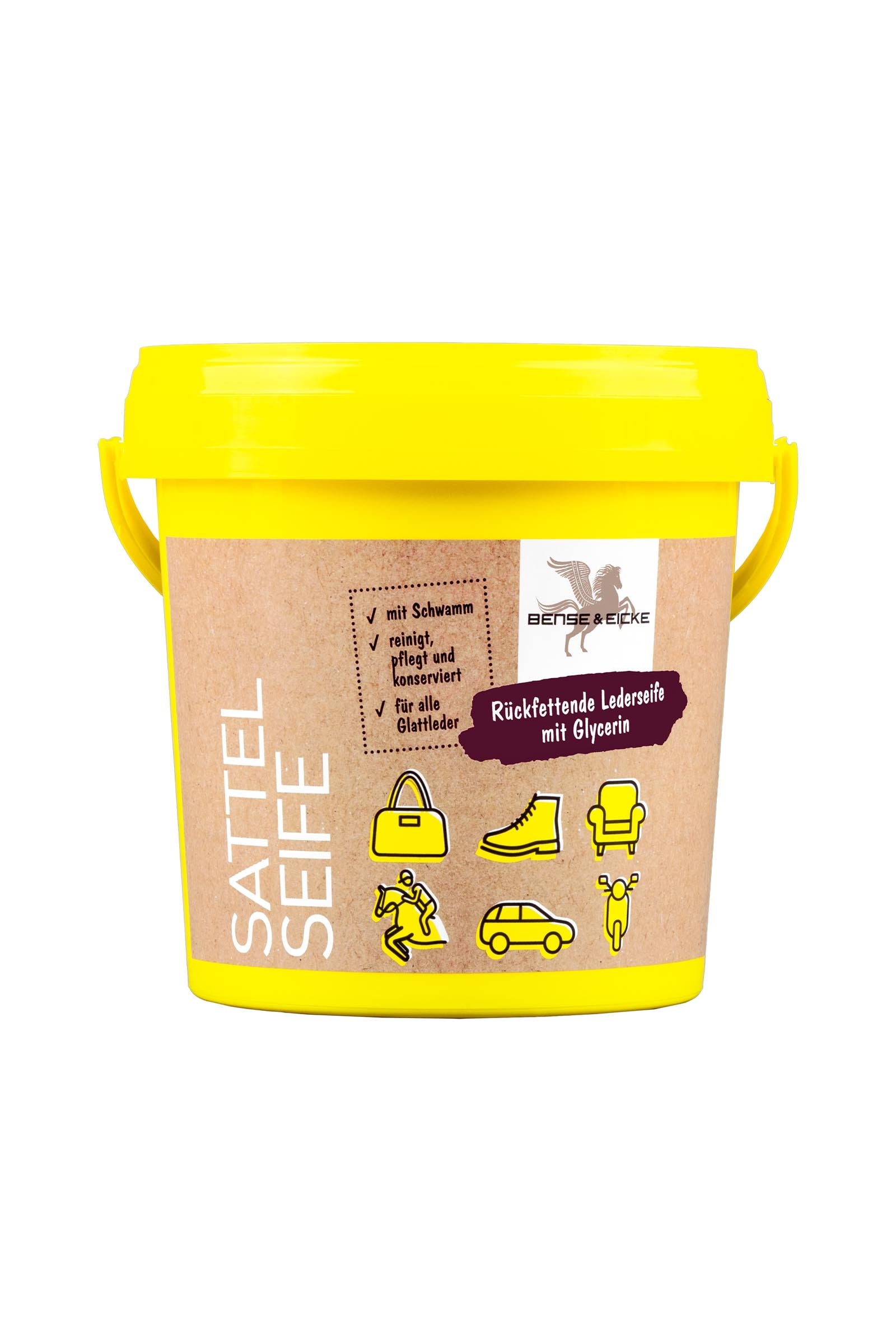 Bense & Eicke Satulasaippua sienellä, 1000 ml Hoito