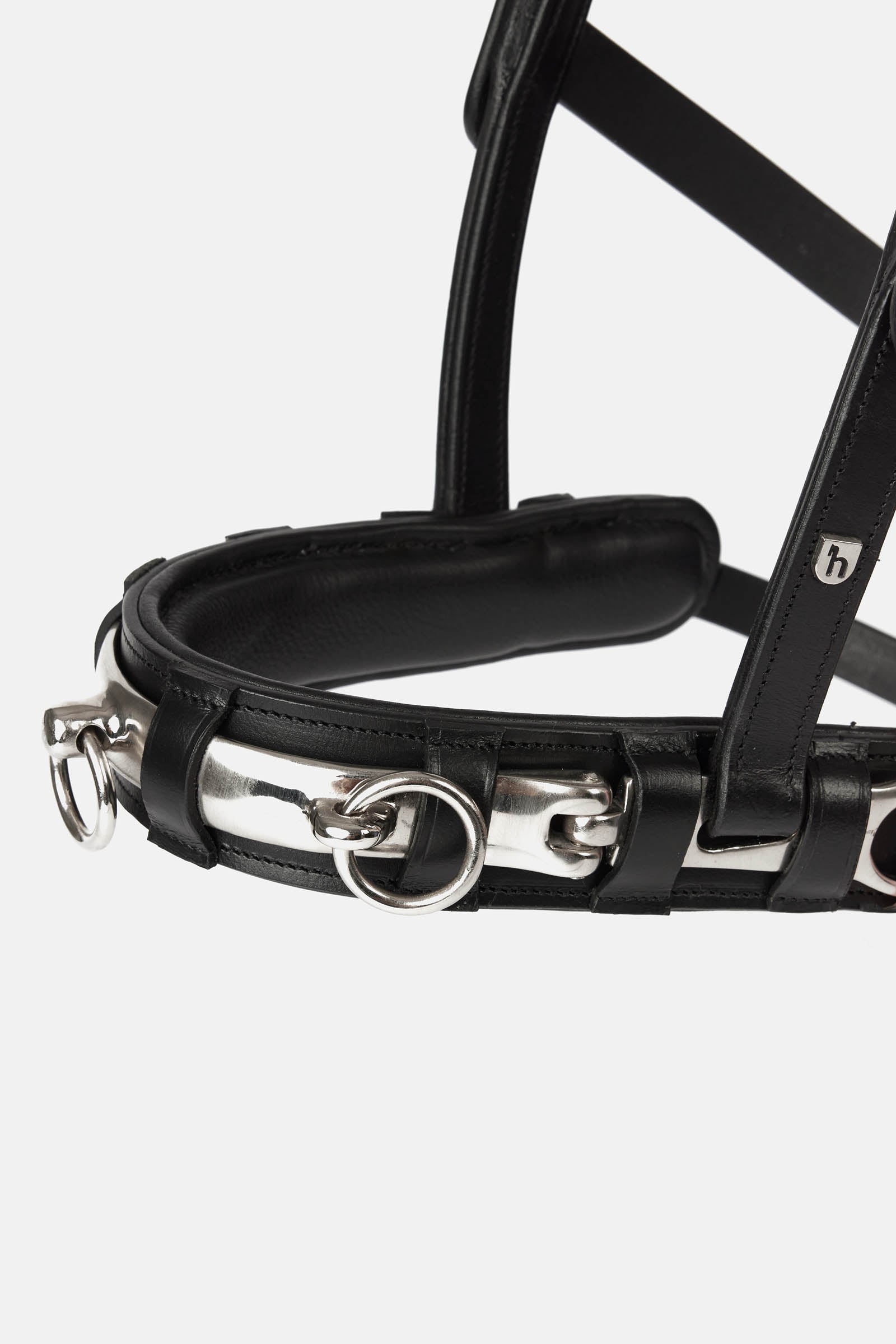 Horze Leather Cavesson Horse Training