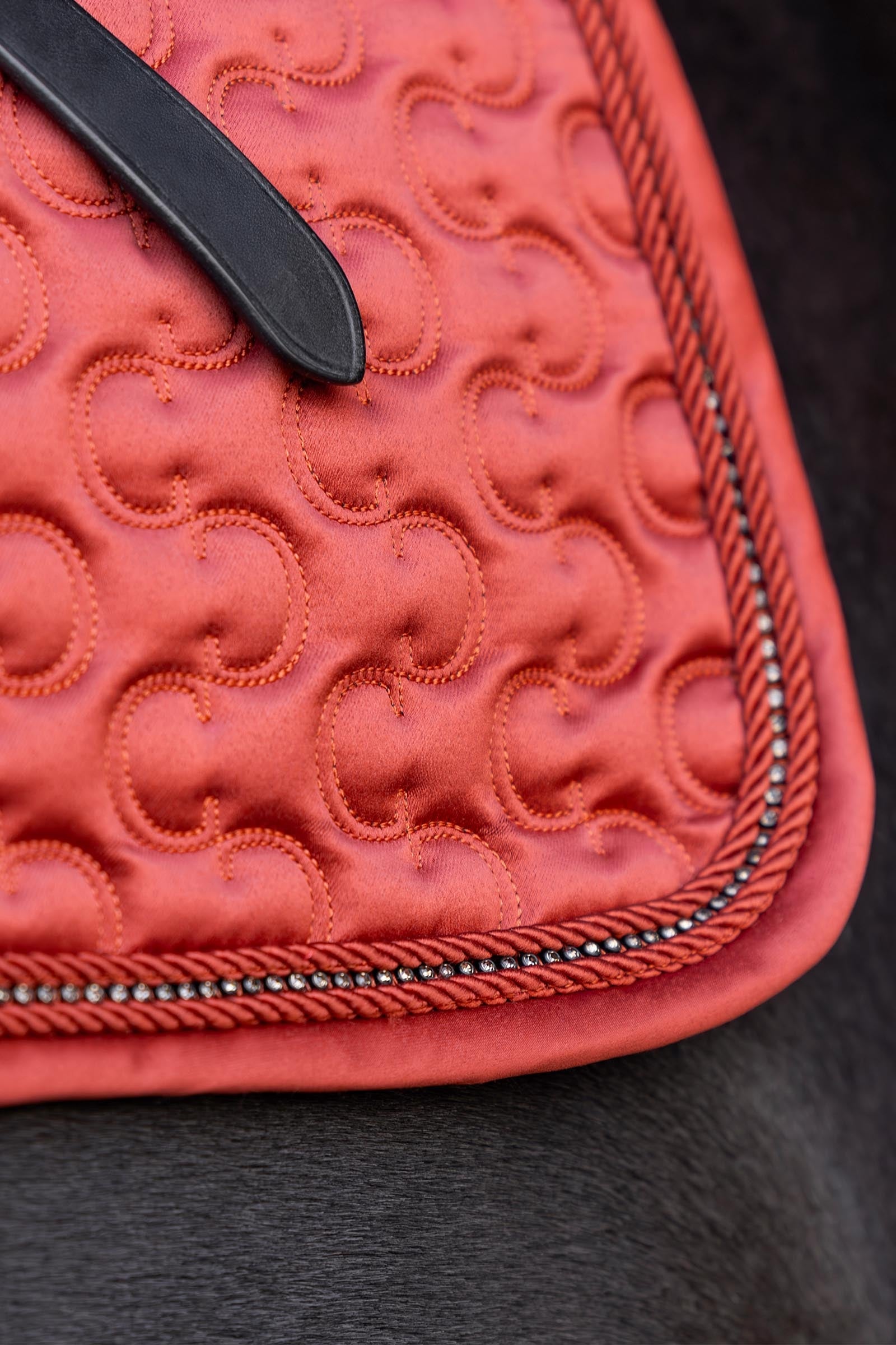 Covalliero All Purpose Saddle Pad With Glitter Appliqués Saddle Pads