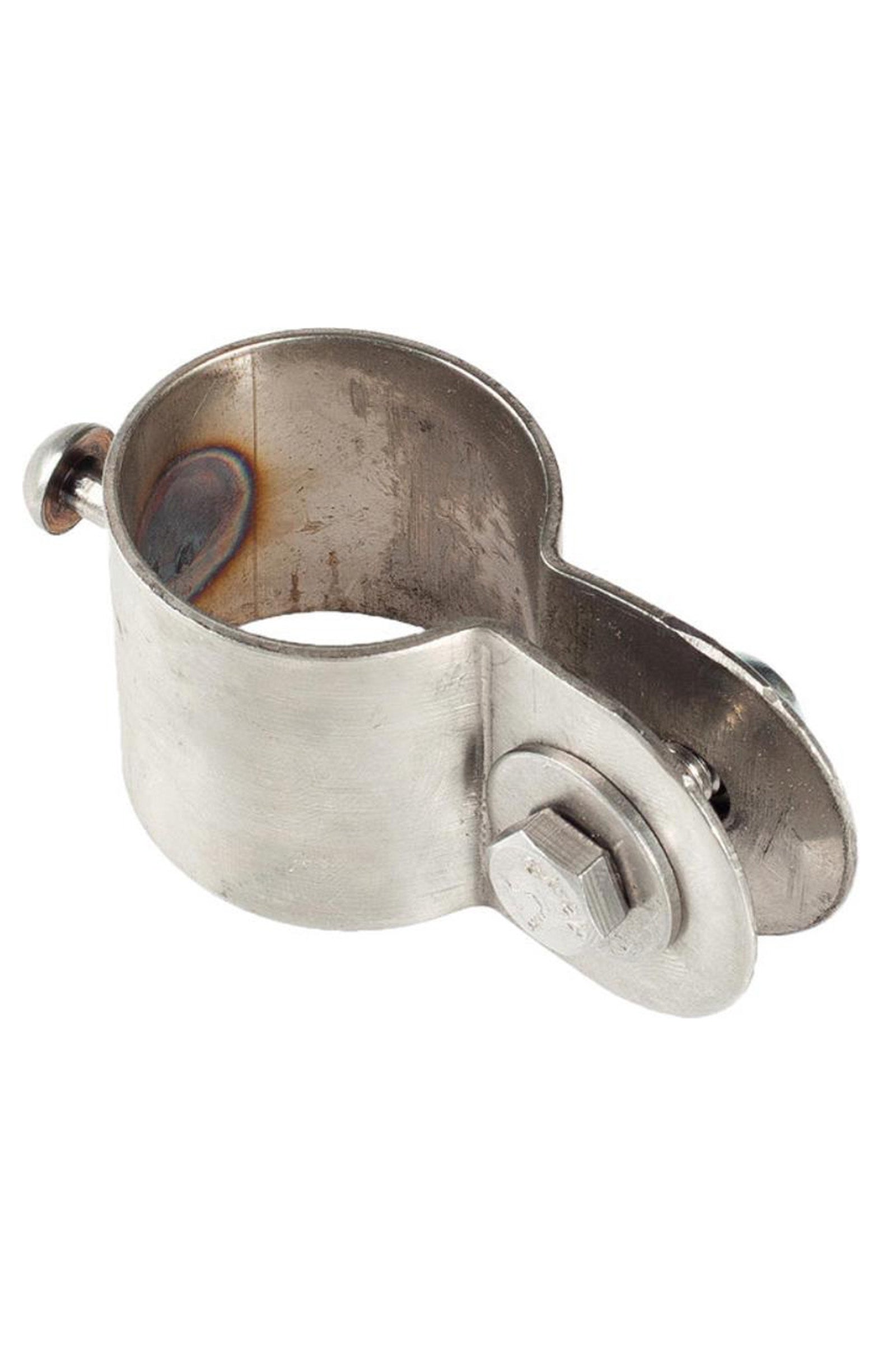 Finntack Stainless steel Clamp with pin for 38mm shaft Racing Tack