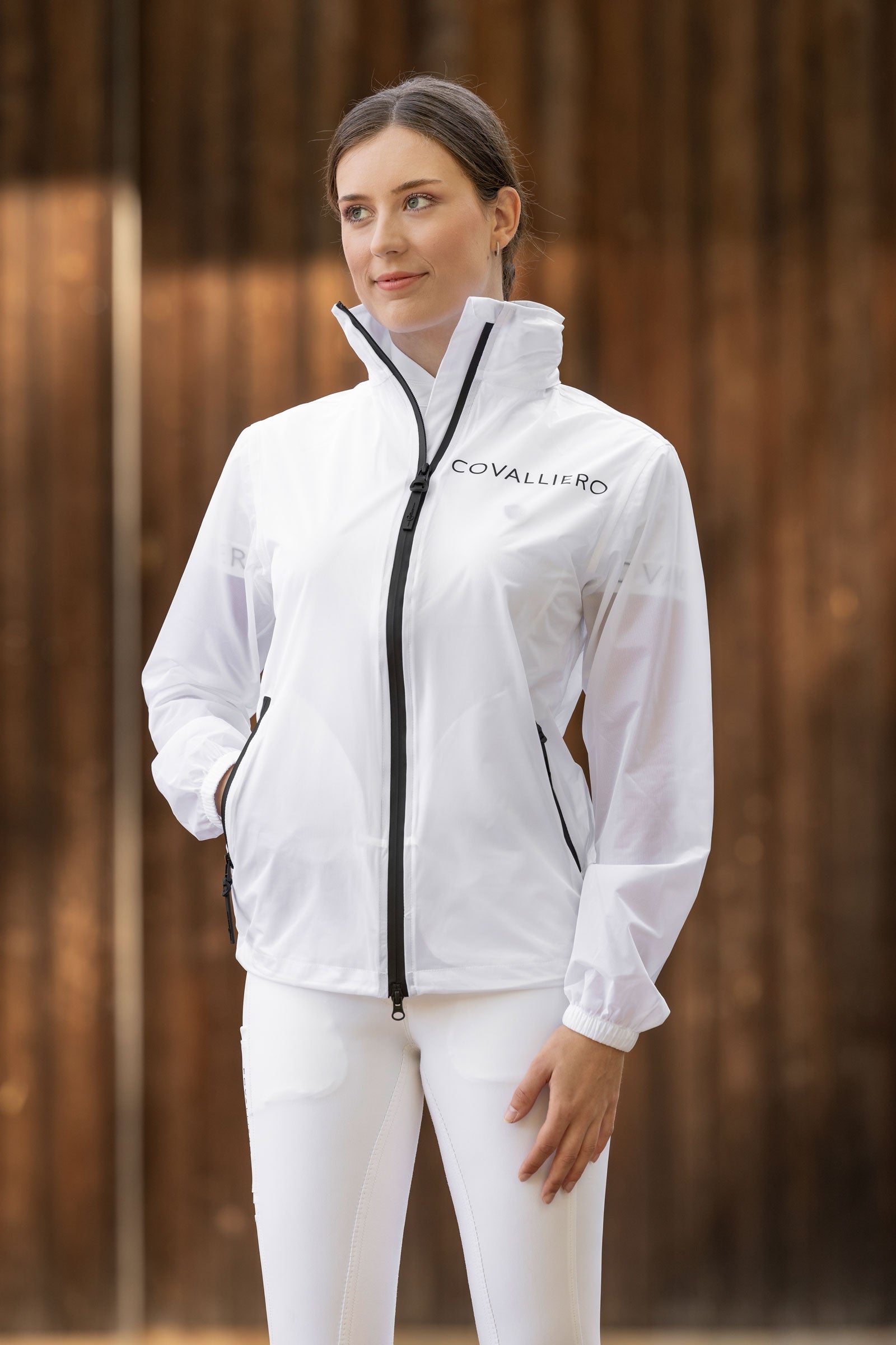 Covalliero ClearView Women´s Semi-Transparent Rain Jacket SS25 Women’s Riding Clothing