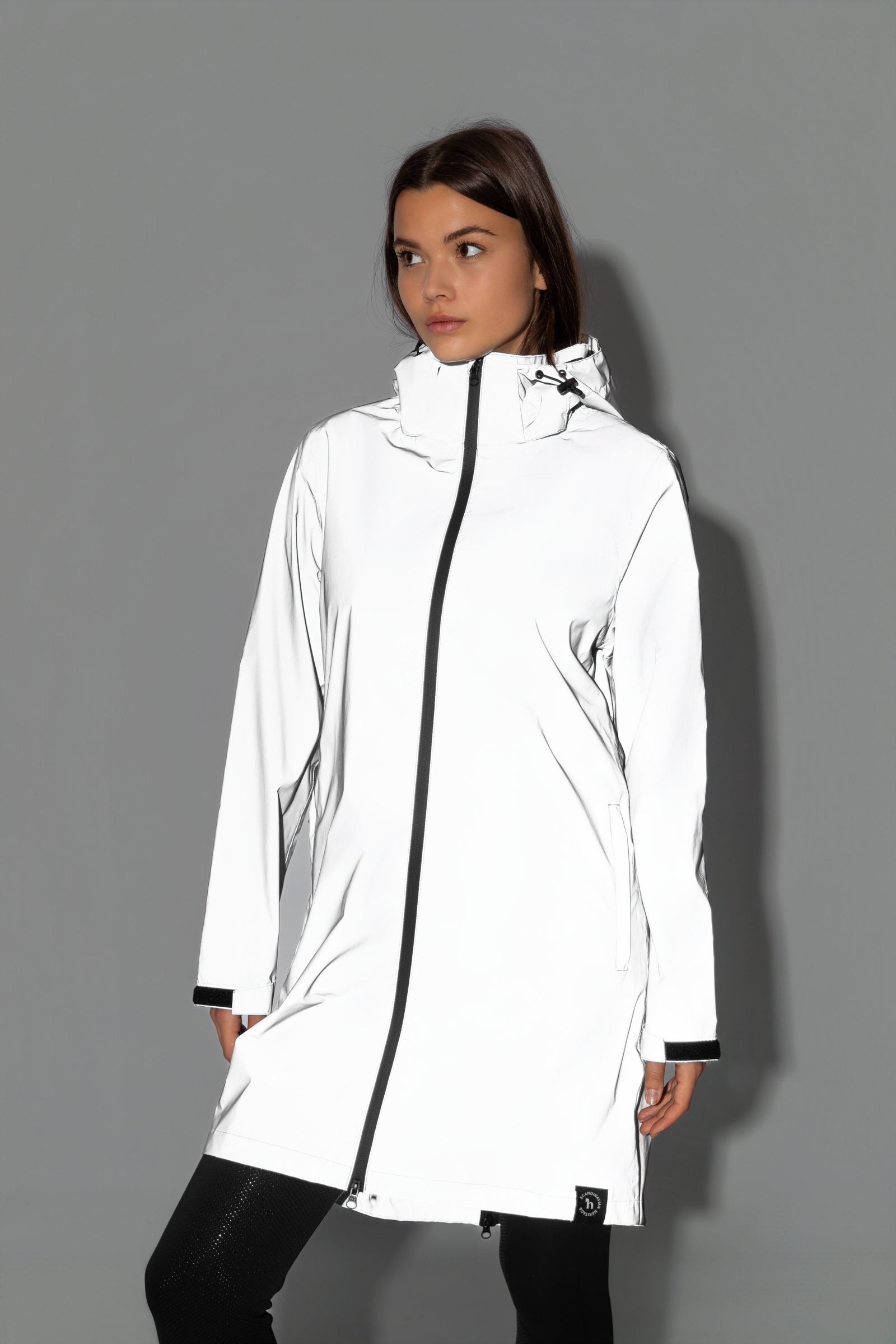 Horze Women´s Reflective Raincoat Women’s Riding Clothing