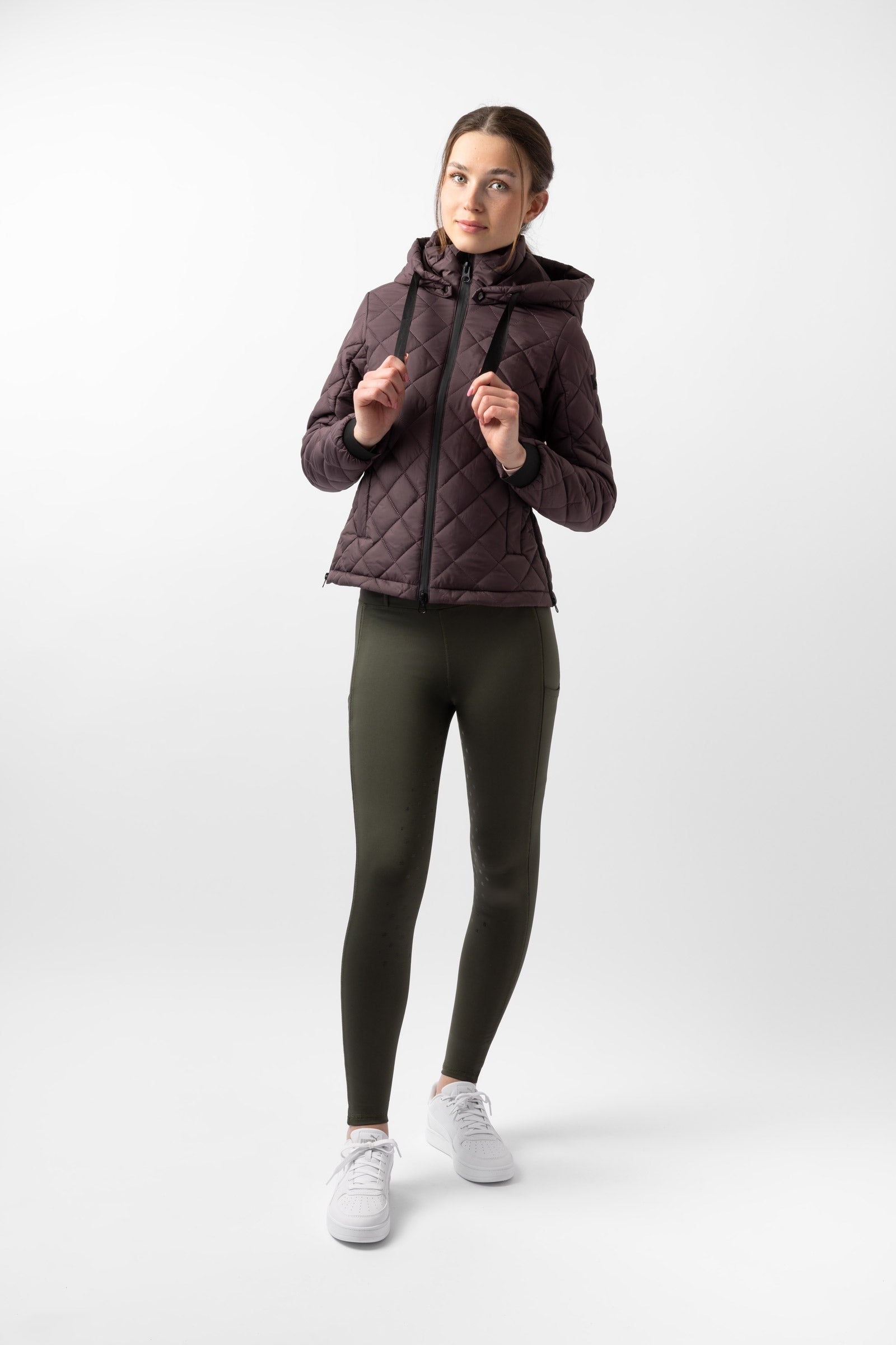 Horze Young Rider Imelda Women's Padded Riding Jacket Kids Apparel