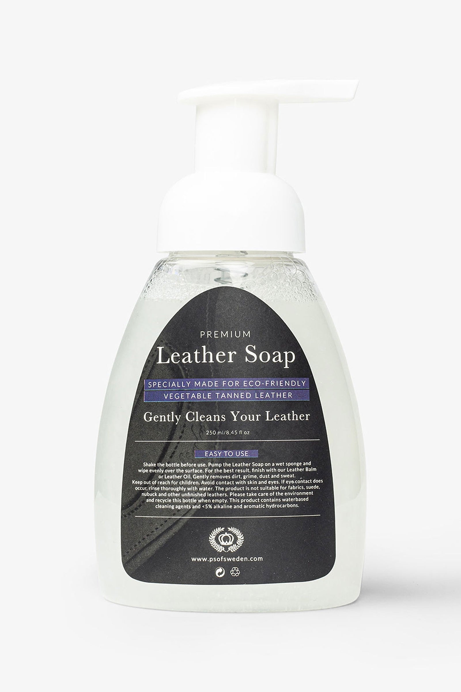 PS of Sweden Premium Leather Soap, 250 ml Hoito