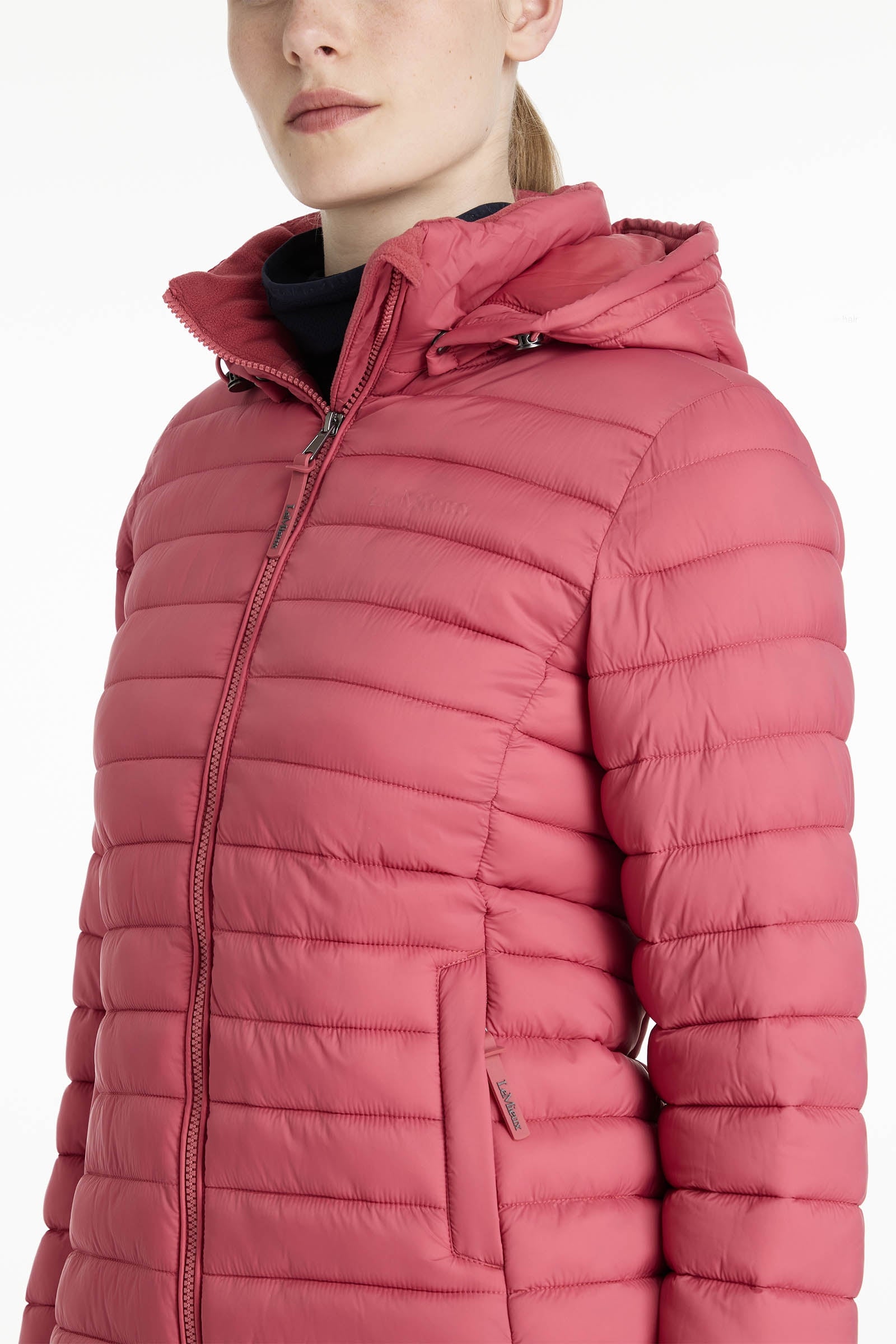 LeMieux Rose Women´s Hooded Puffer Jacket Women’s Riding Clothing