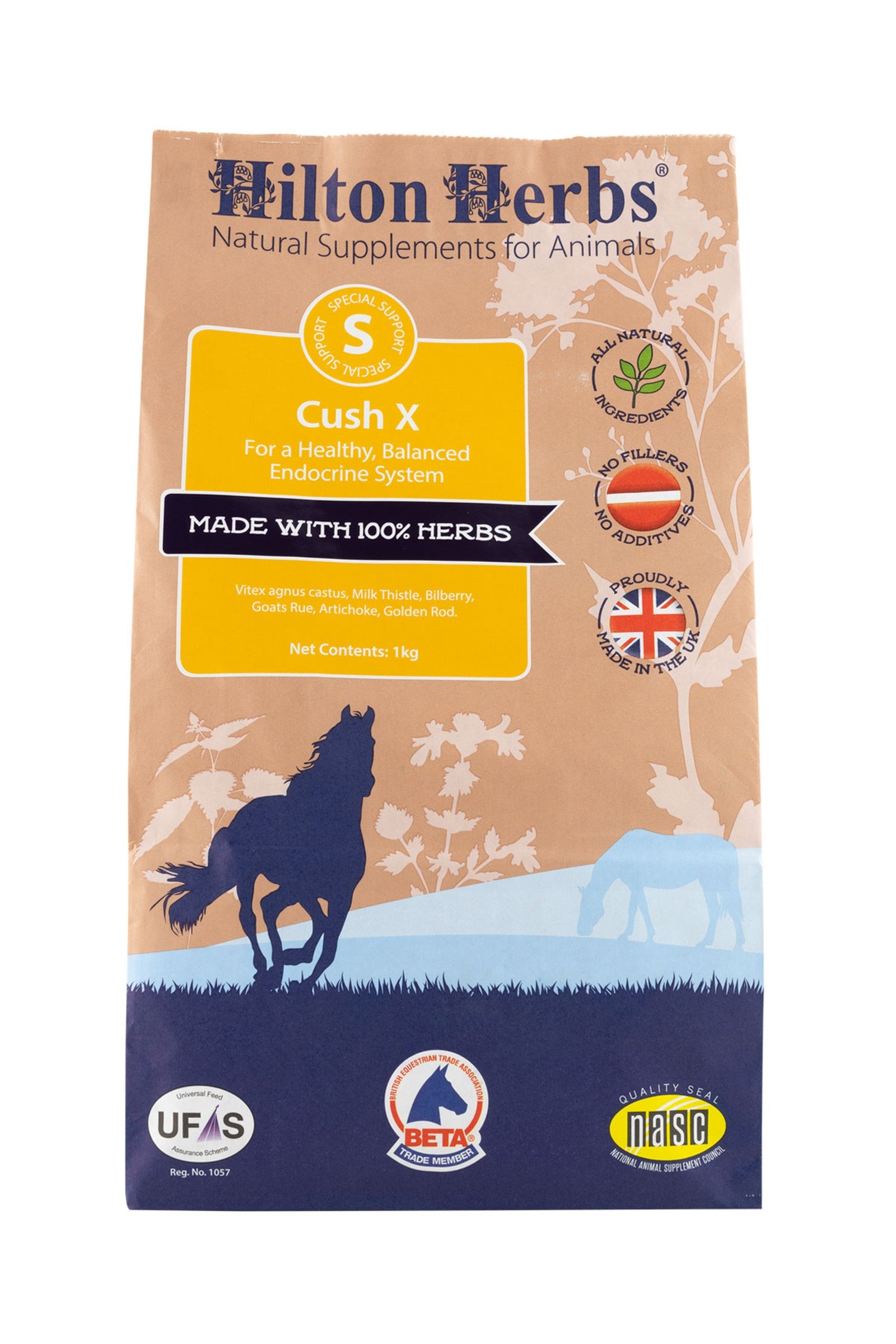 Hilton Herbs Cush X 1 kg Horse Feed & Nutrition