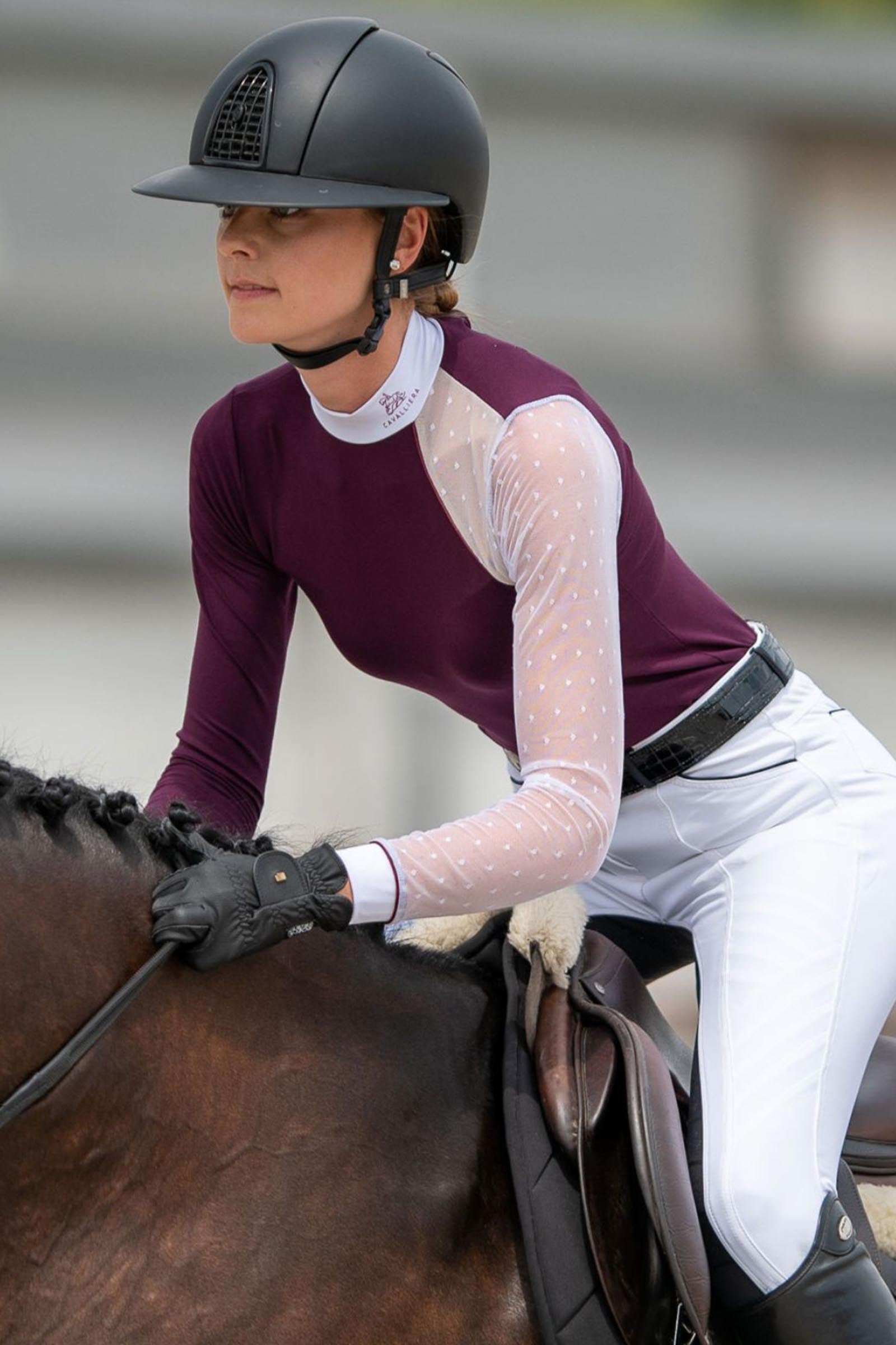 Cavalliera Modern Dame Women´s Riding Show Shirt, Long Sleeve Women’s Riding Clothing