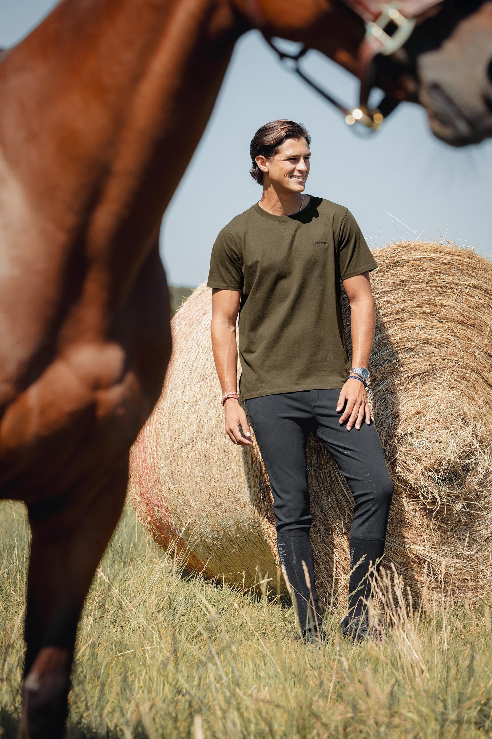 LeMieux Mens T-Shirt Mens Riding Clothing