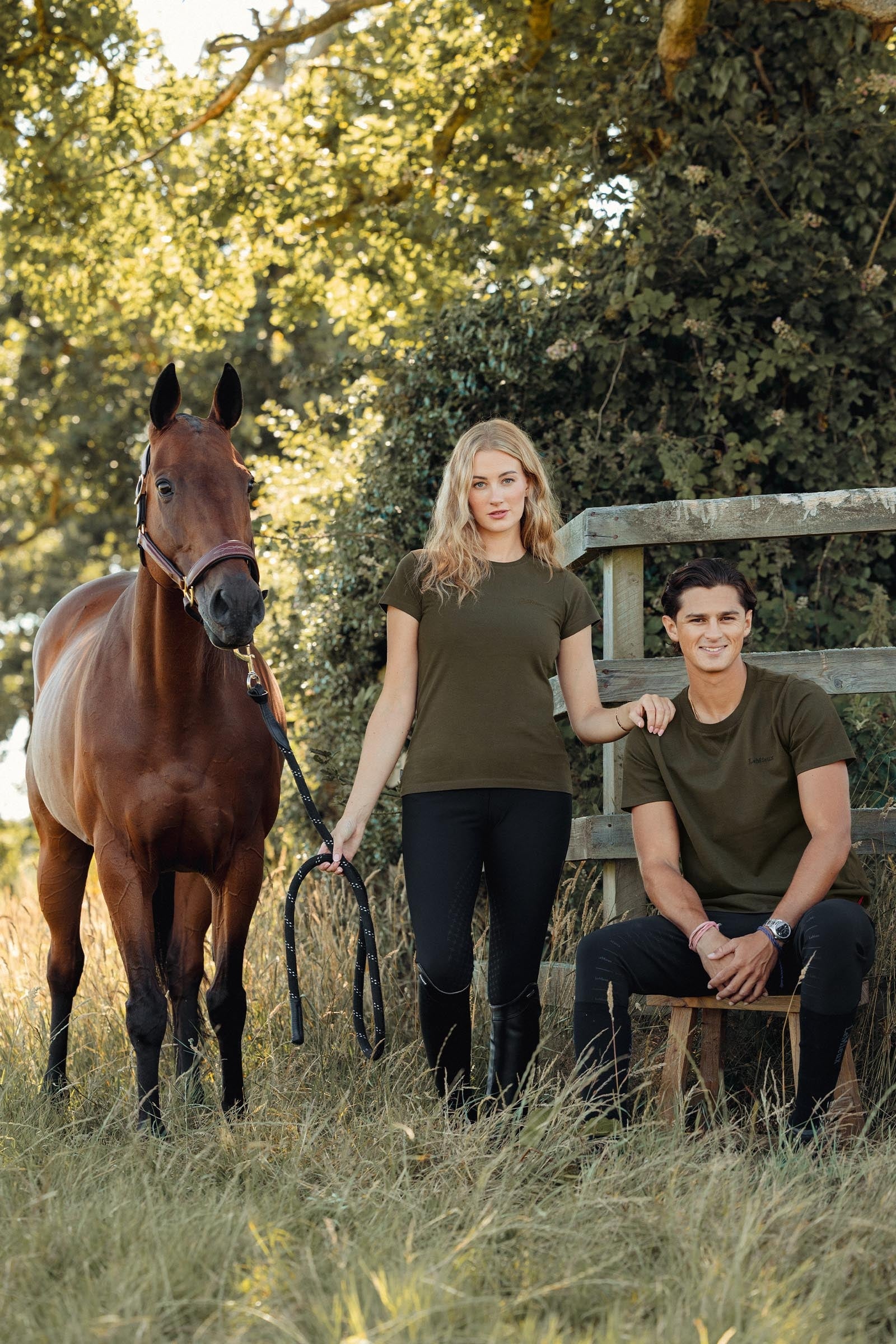 LeMieux Mens T-Shirt Mens Riding Clothing