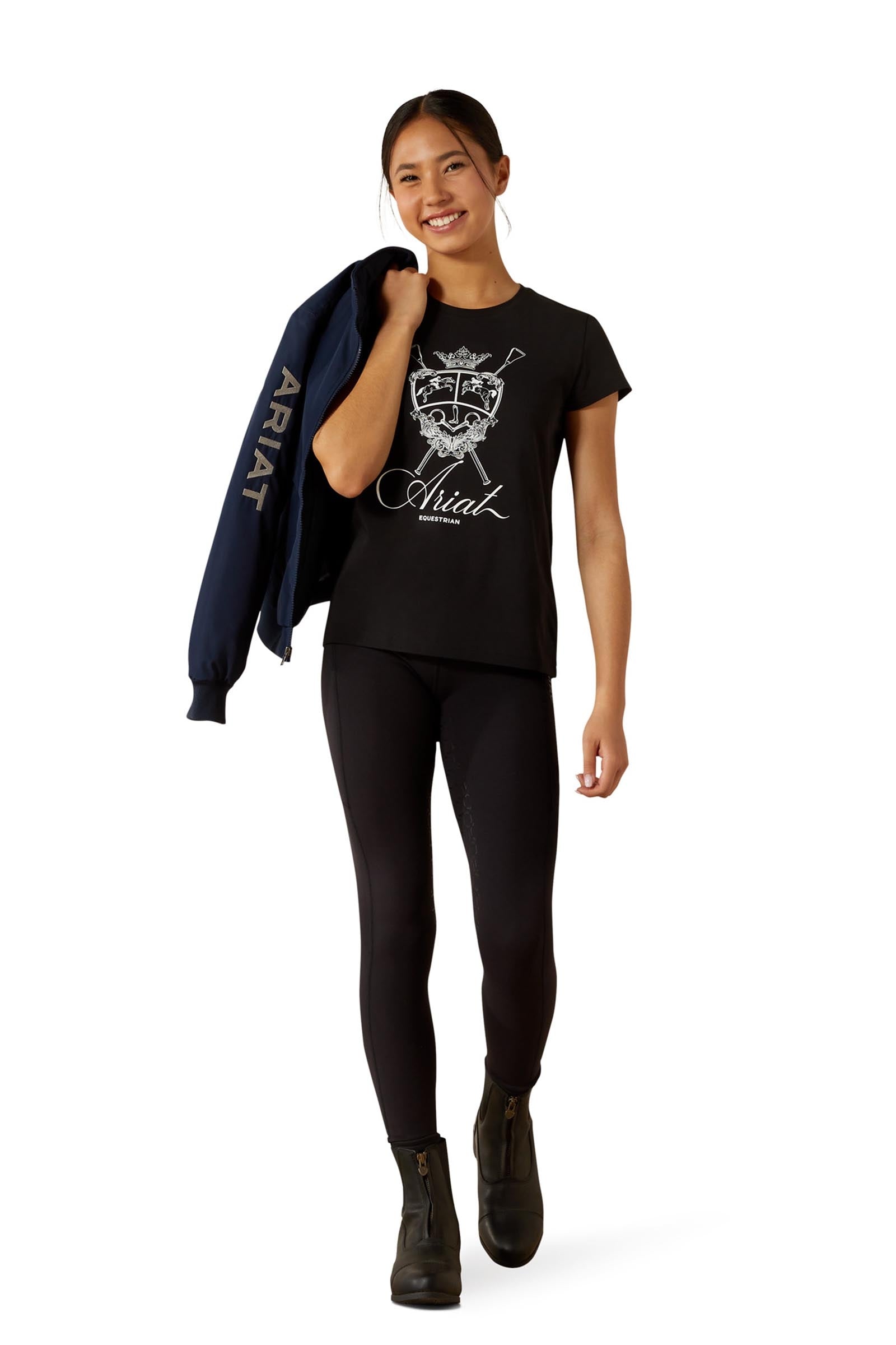 Ariat Ritzy Logo Kids´ Shortsleeved Shirt Kids Apparel