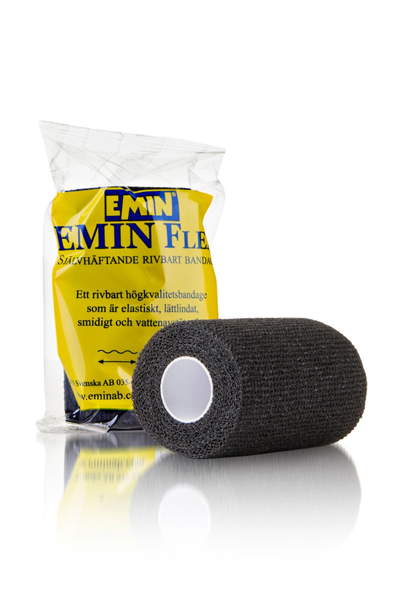 Emin MediWrap ideaaliside, musta 10 cm * 4.5 m Hoito
