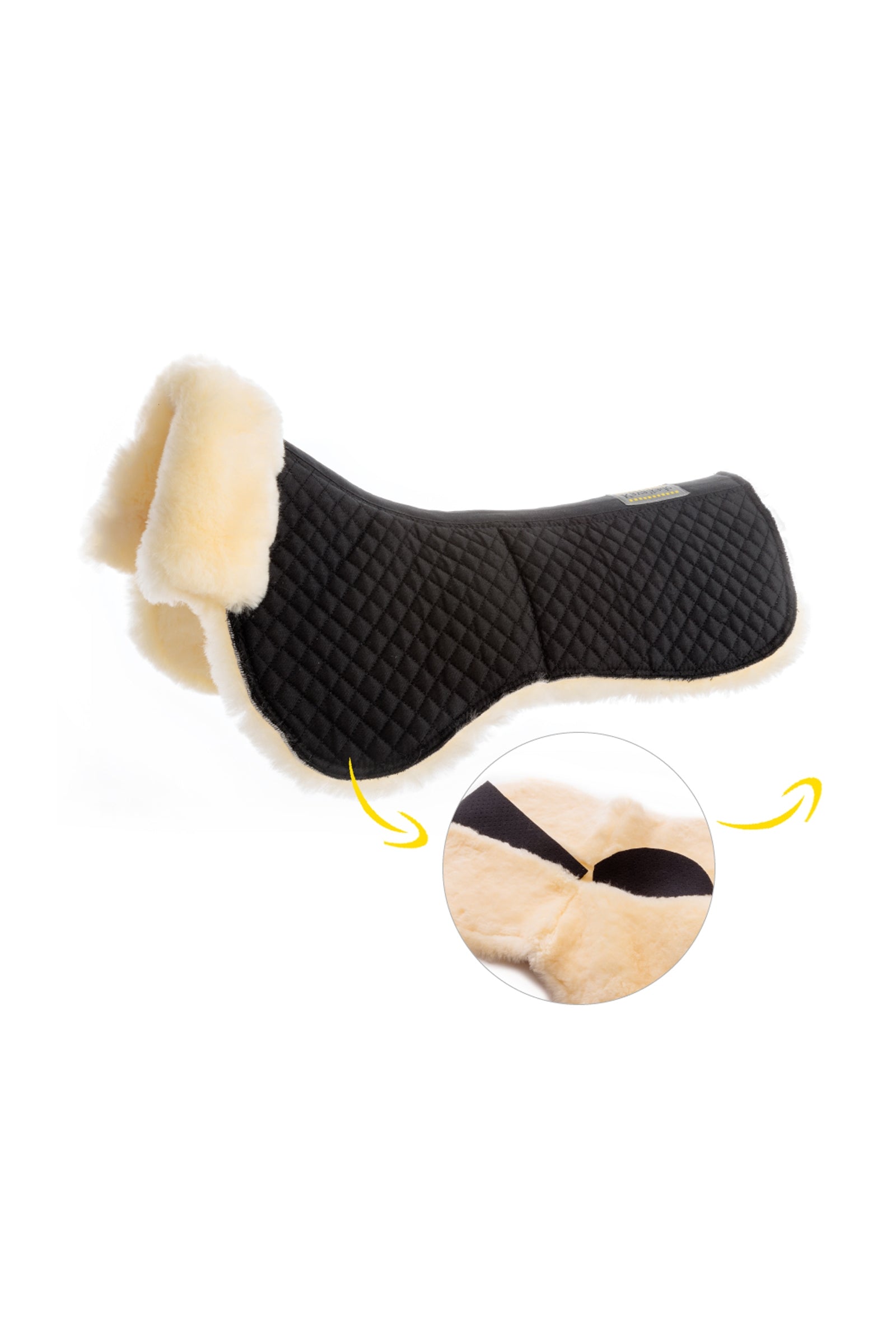 Kavalkade Lampaannahkainen Satulatyyny Sisäisillä Taskuilla Satulahuovat