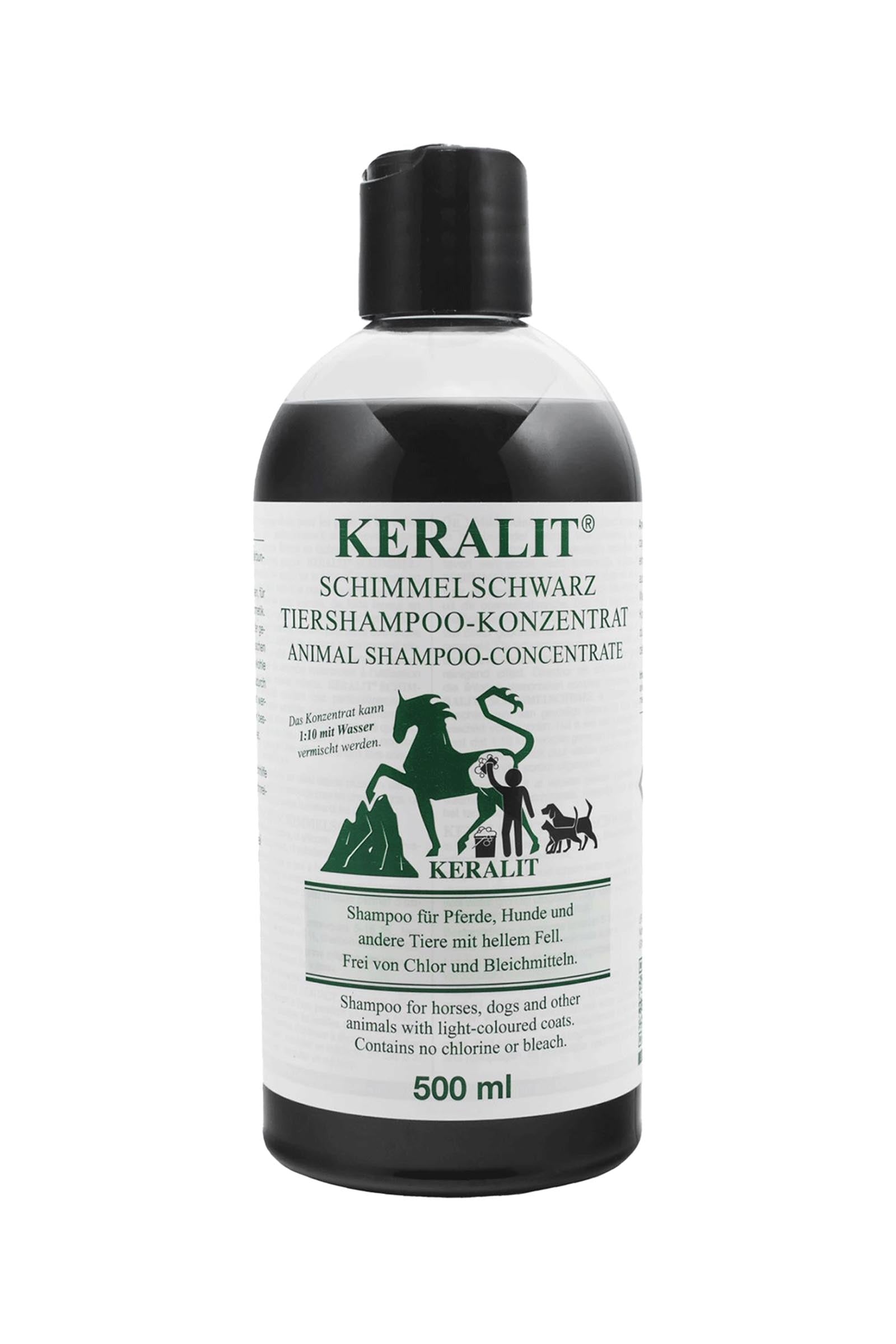 Keralit eläimille tarkoitettu shampoo-konsentraatti valkoiselle ja harmaalle turkille, 500 ml Hoito