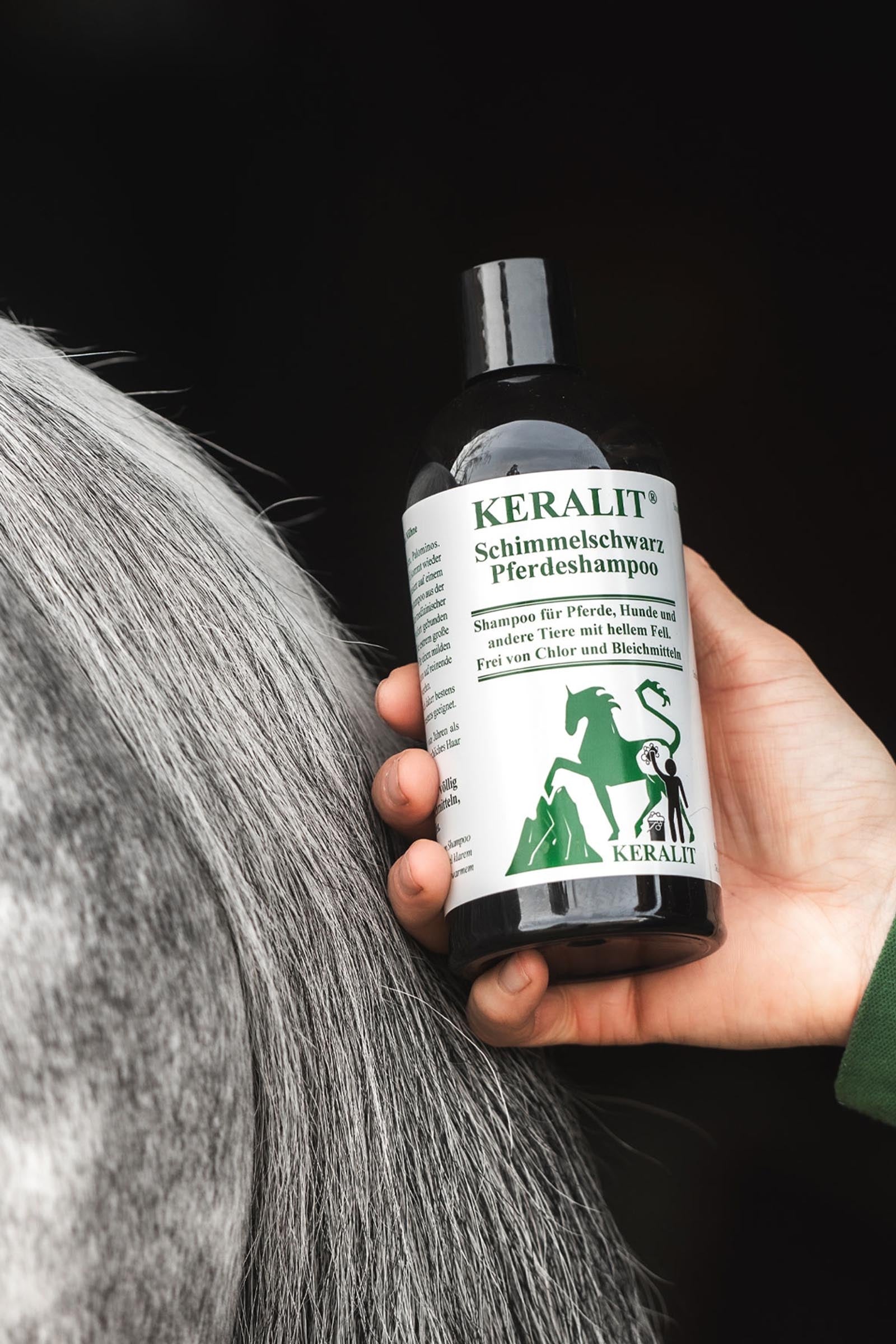 Keralit Animal Shampoo Concentrate For White & Grey Coat, 500 ml Horse Health Care