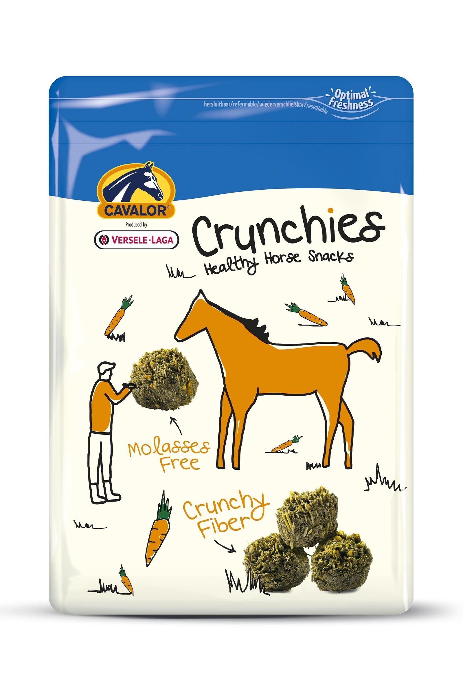 Cavalor Crunchies, Treats, 1.5 kg Horse Feed & Nutrition