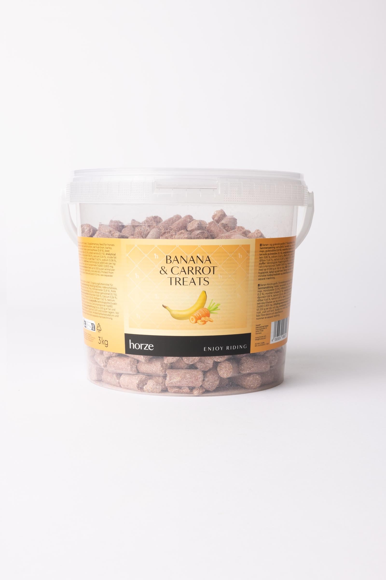Horze Herkut Banaani & Porkkana, 3 kg Horse Feed & Nutrition