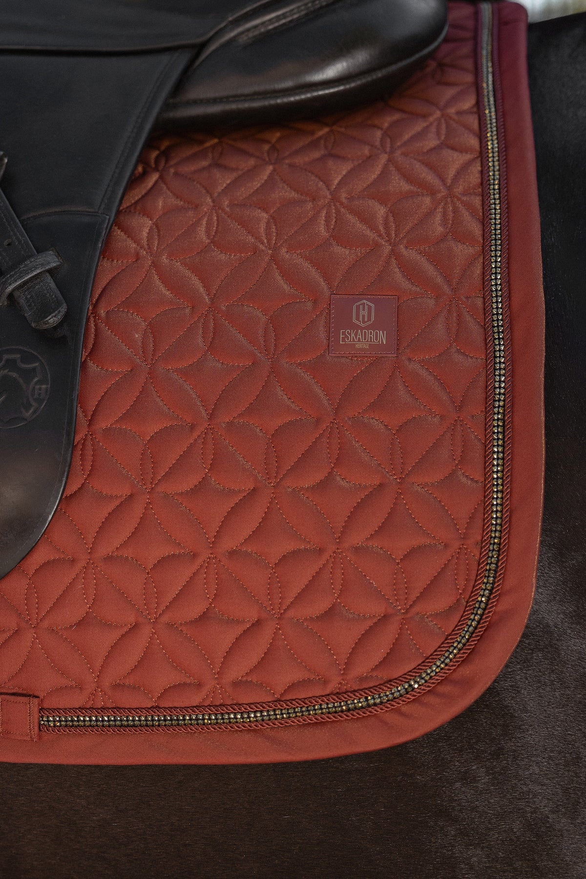 Eskadron Heritage 26/27 Glam Crystal Dressage Saddle Pad Saddle Pads