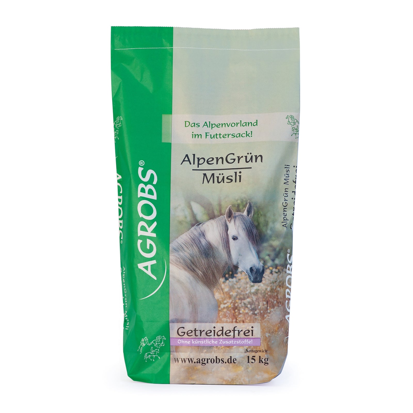 Agrobs Alpengrün Muesli, 15 kg Horse Feed & Nutrition