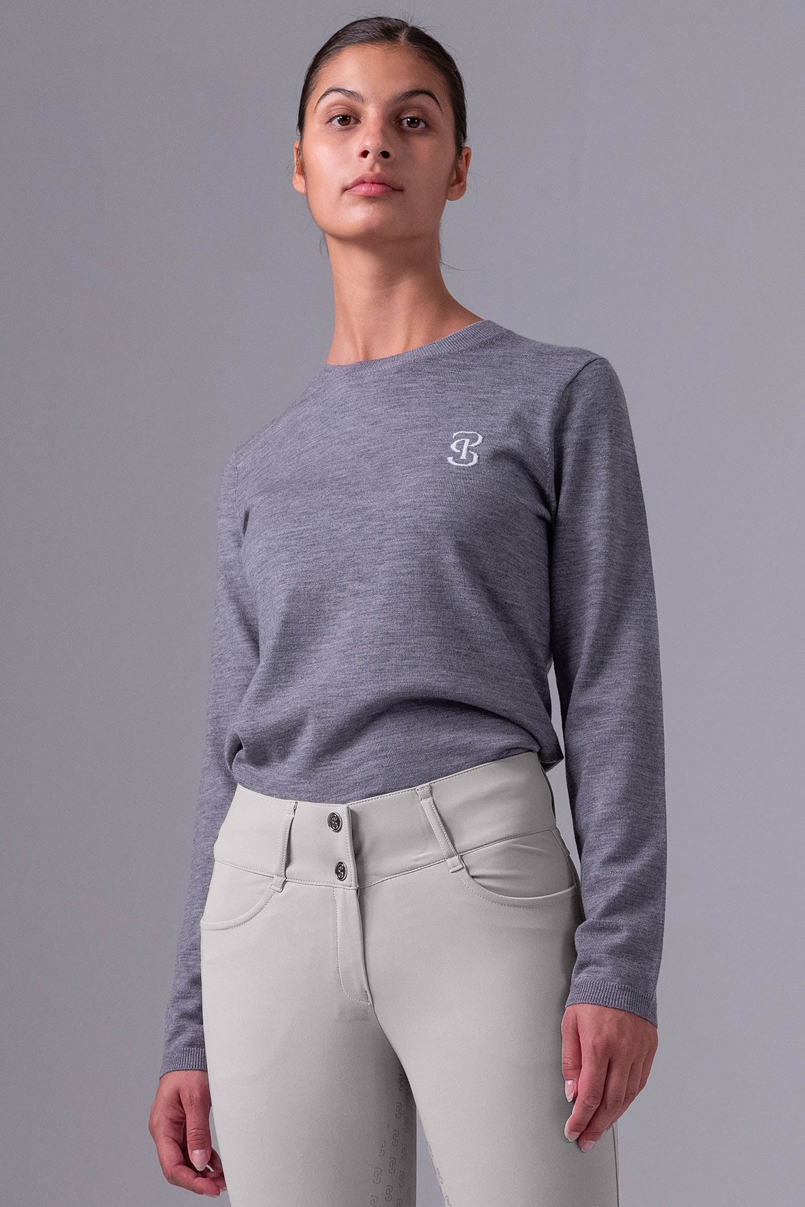 PS of Sweden PS Women´s Logo Knit Sweater Naisten ratsastusvaatteet