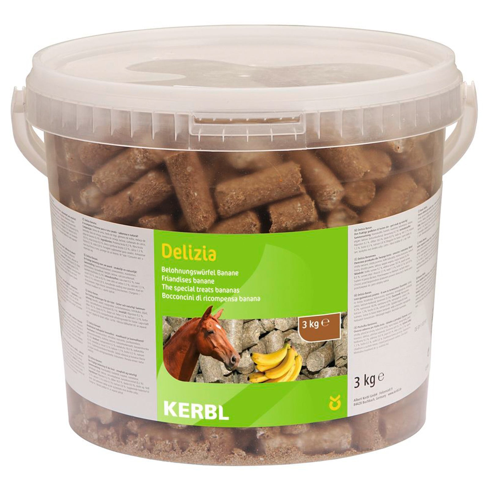 Kerbl Delizia Snack 3 kg Horse Feed & Nutrition